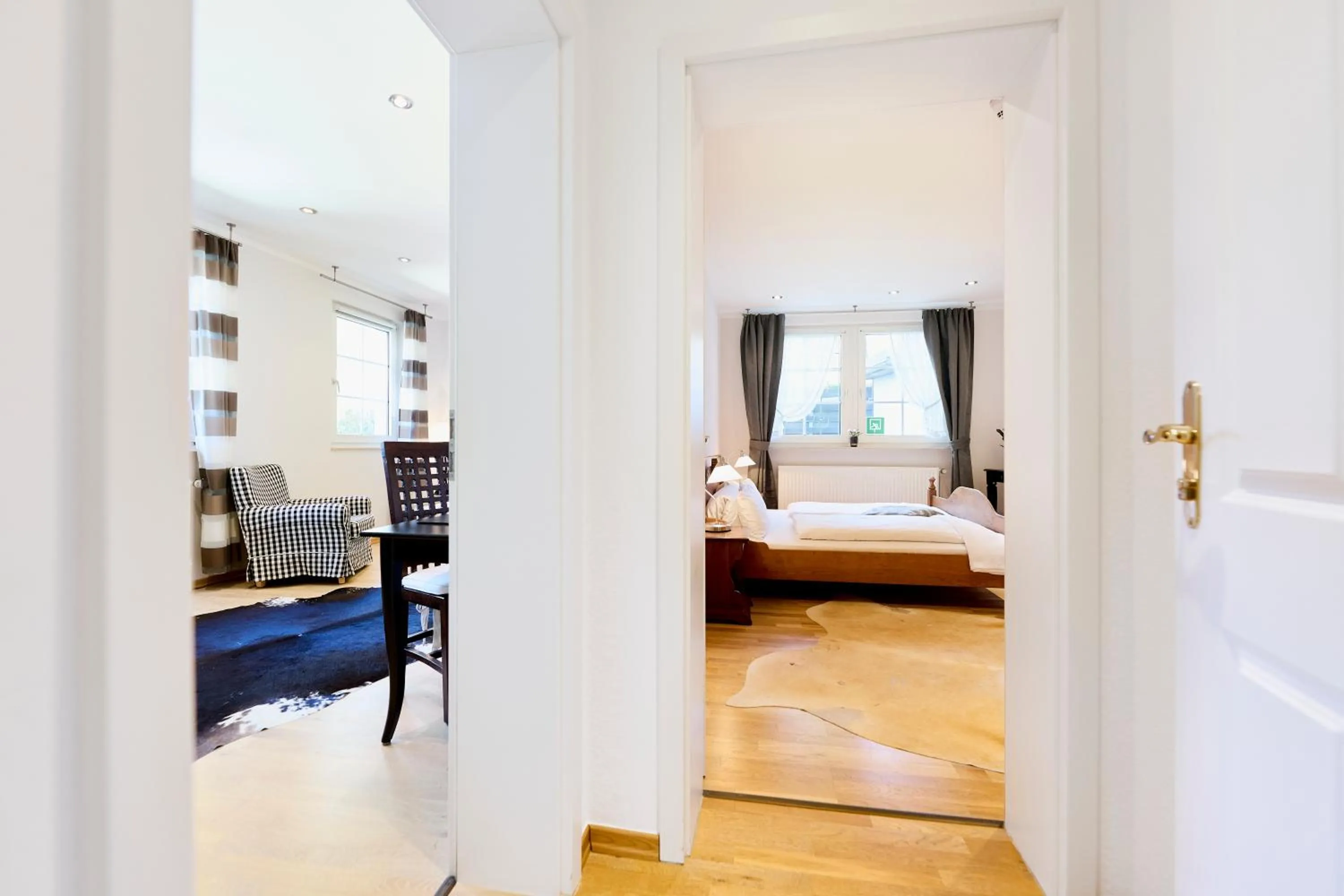 Bed in Hotel Gut Moschenhof