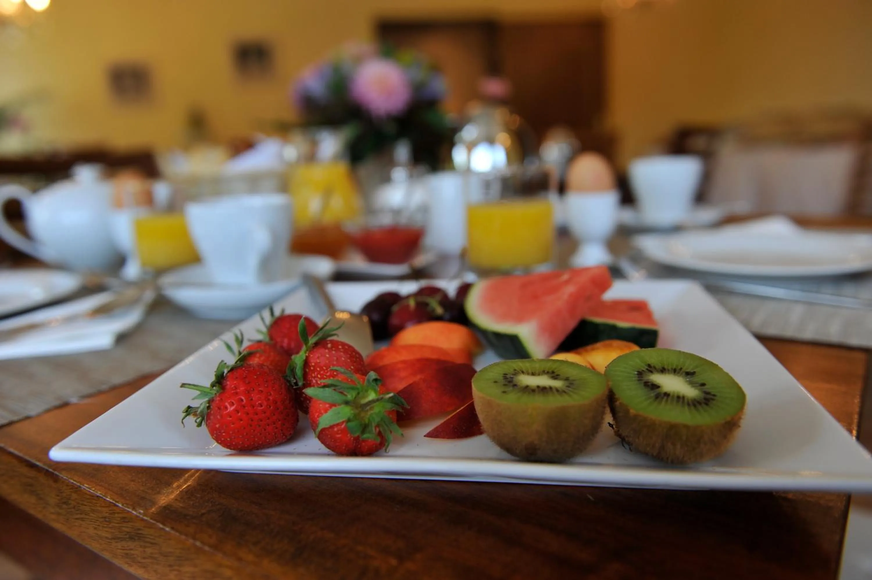 Food close-up in Hotel Gut Moschenhof