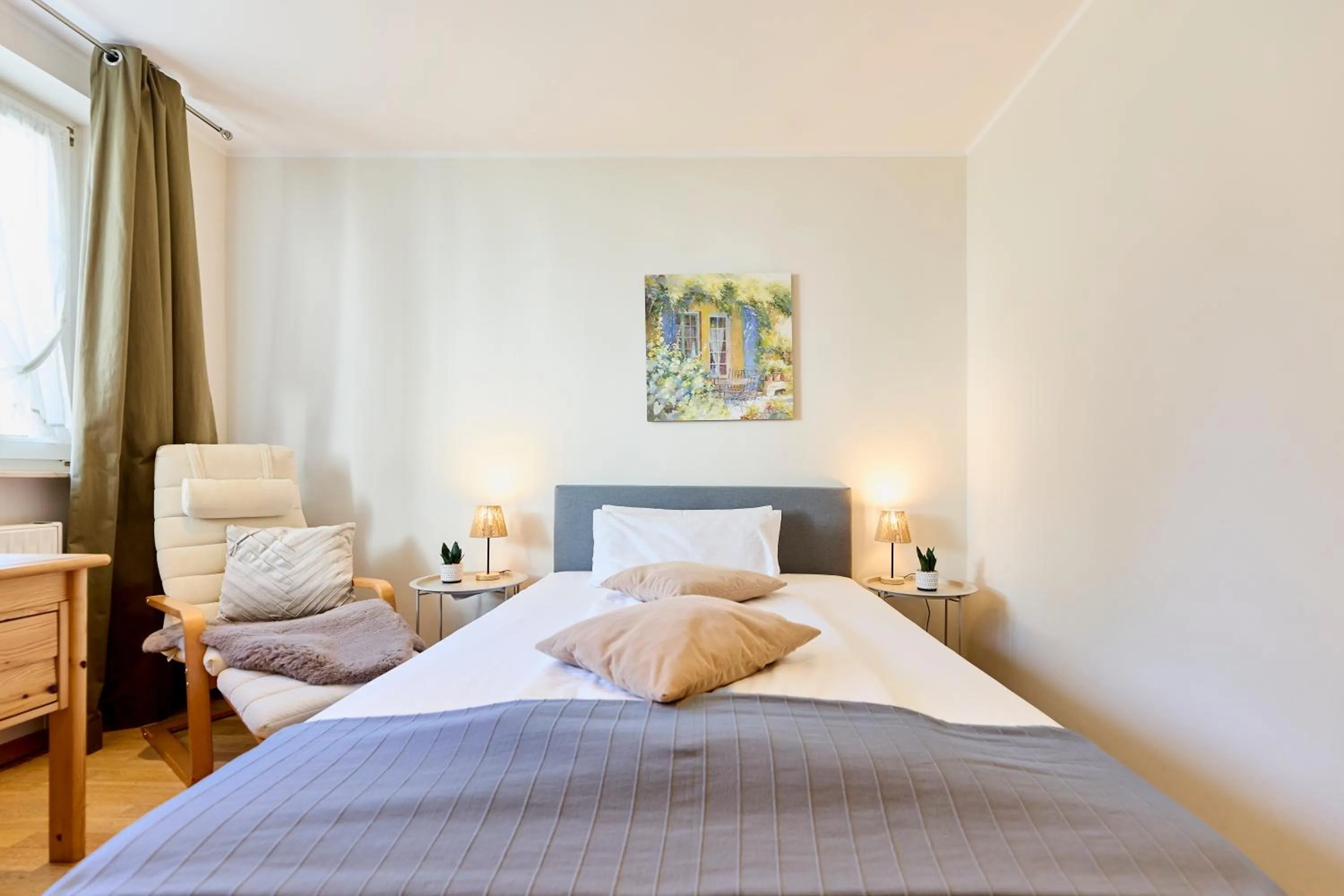 Bed in Hotel Gut Moschenhof