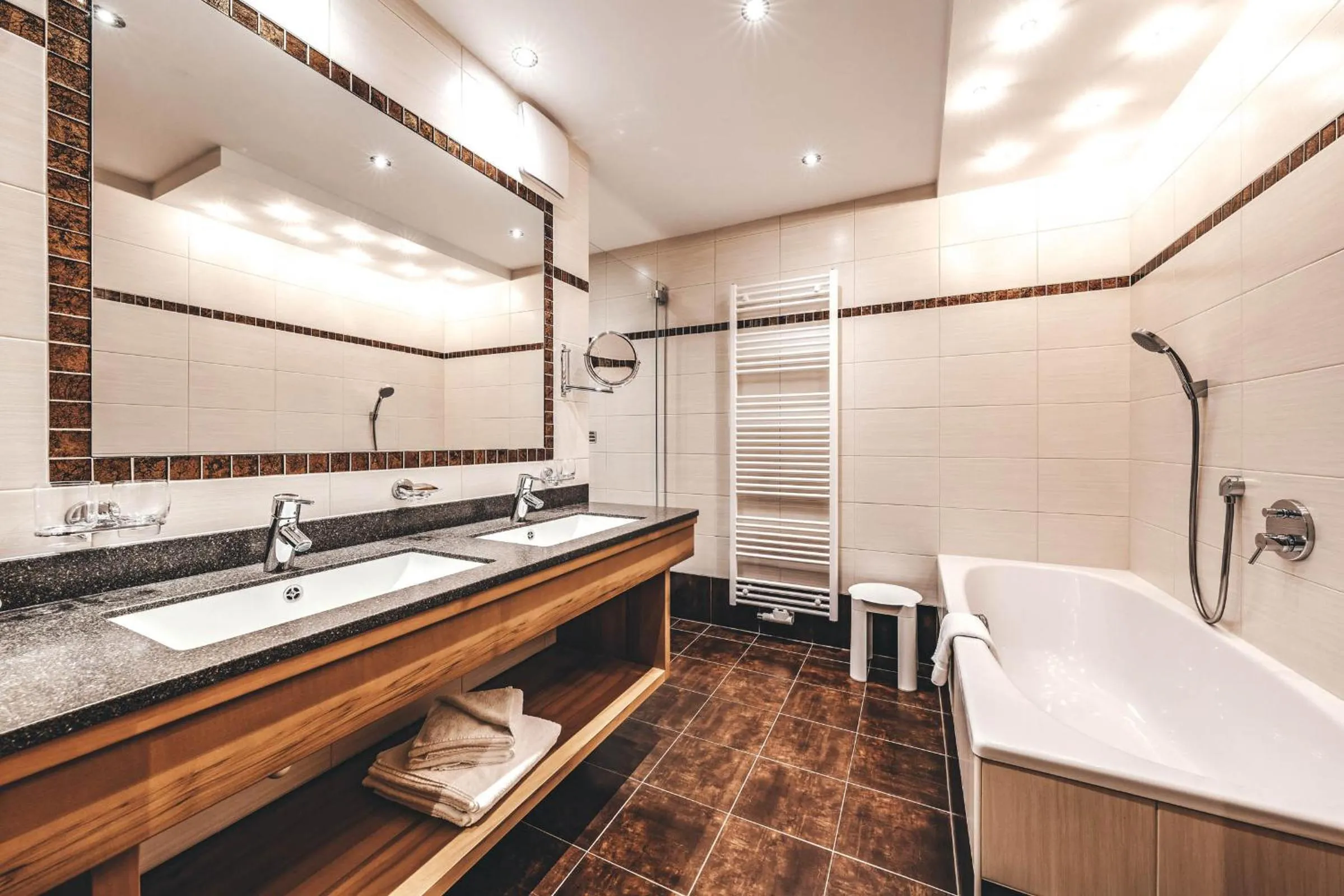 Bathroom in Hotel Rose