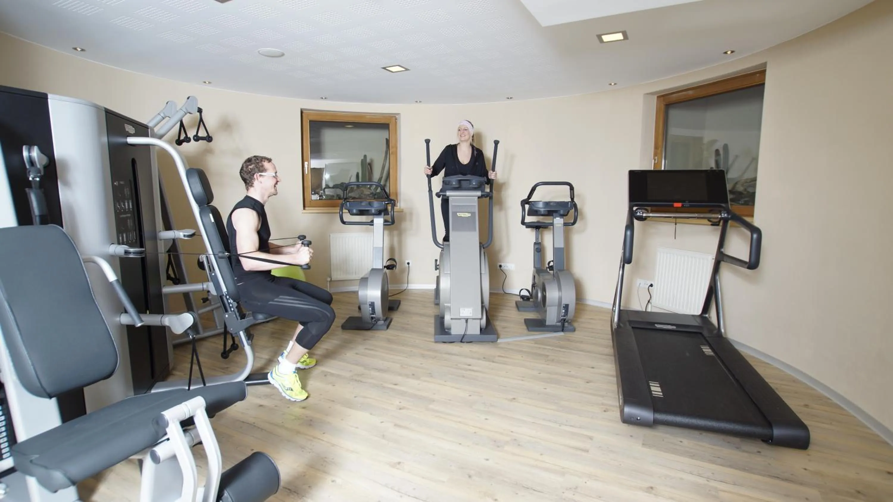 Fitness centre/facilities in Hotel Rose
