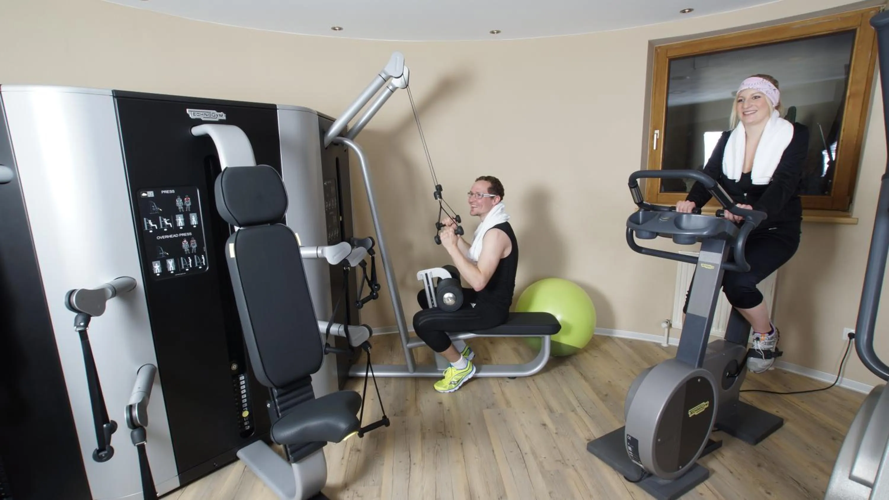 Fitness centre/facilities in Hotel Rose