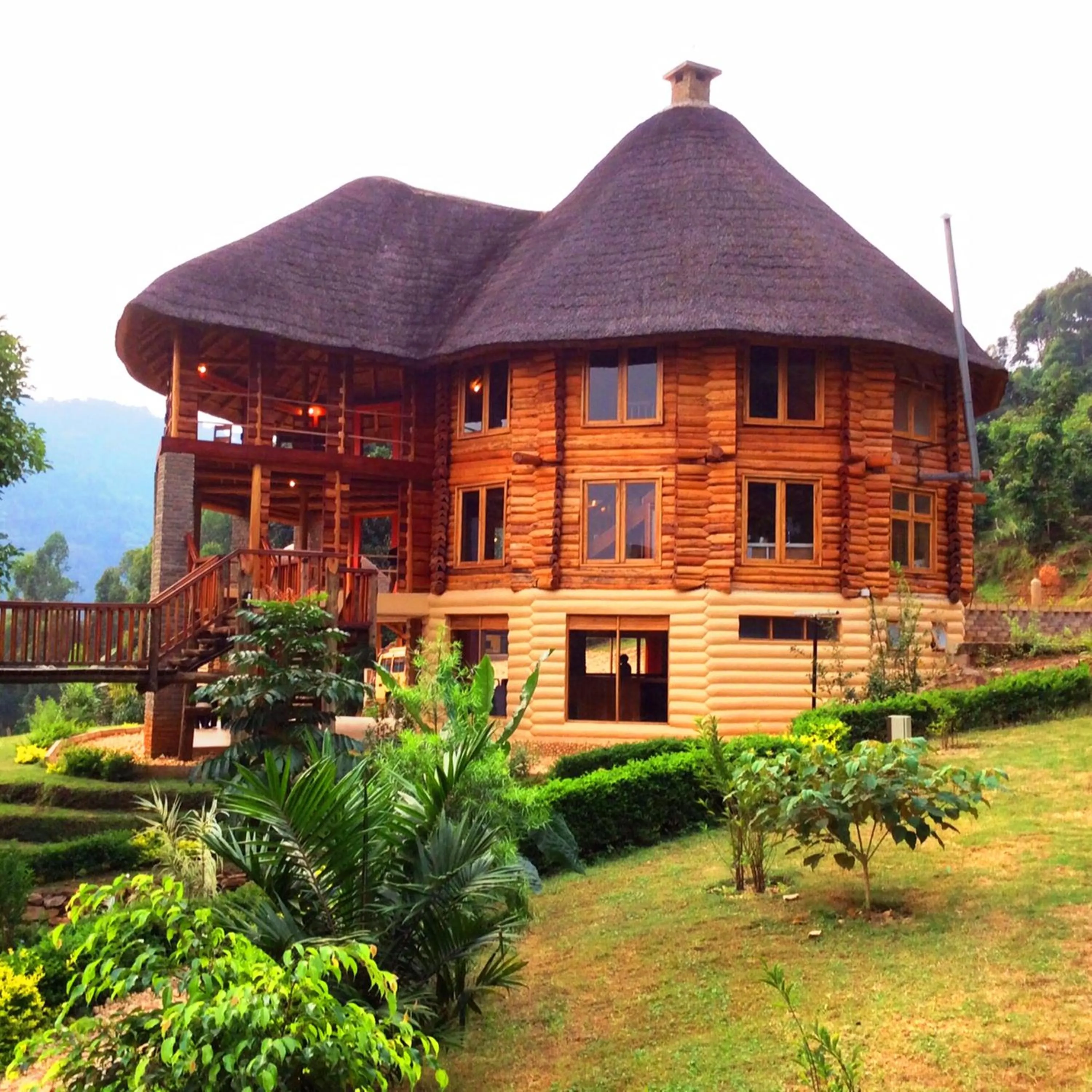 Property building in Trackers Safari Lodge Bwindi
