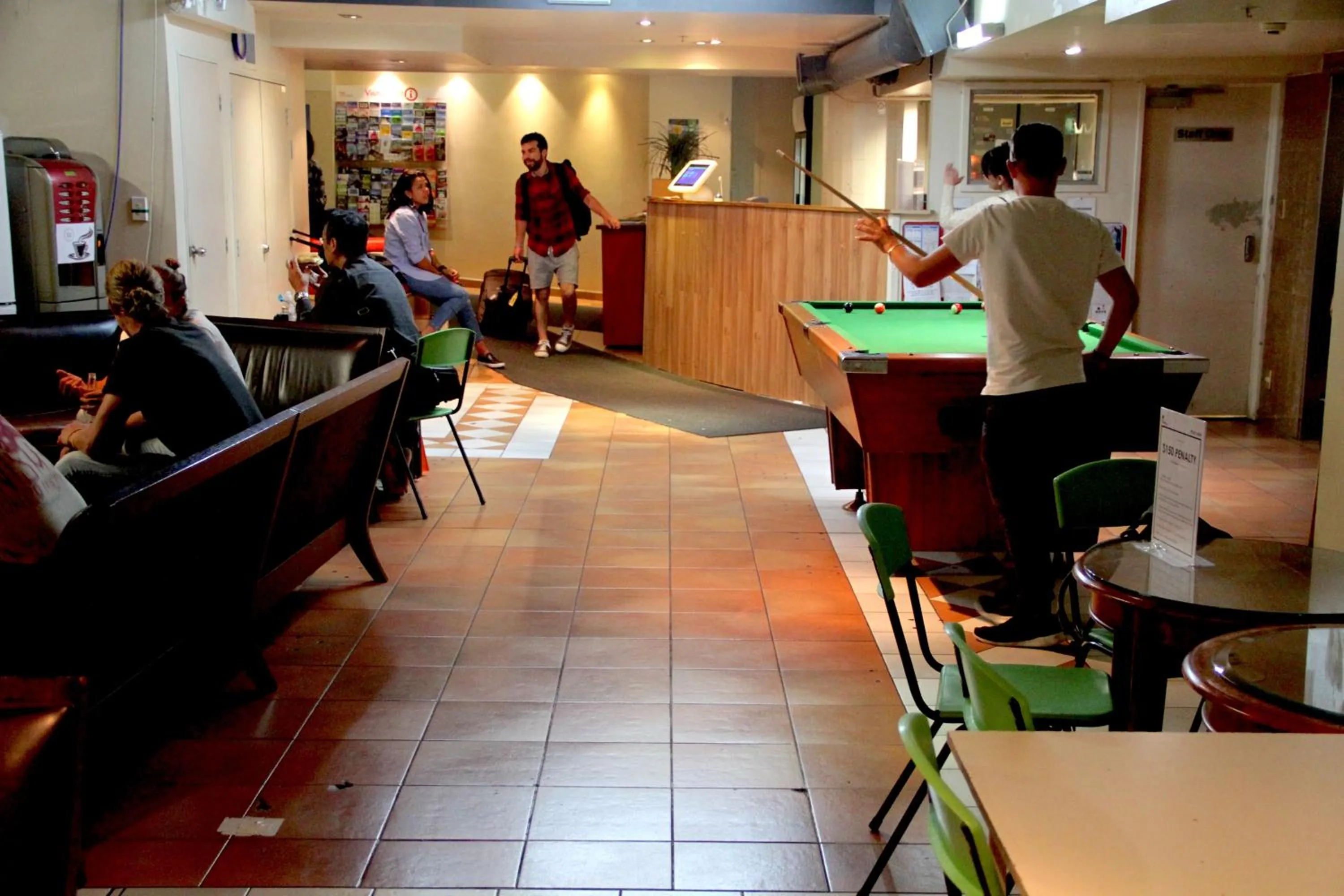 Lobby or reception in Choice Backpackers