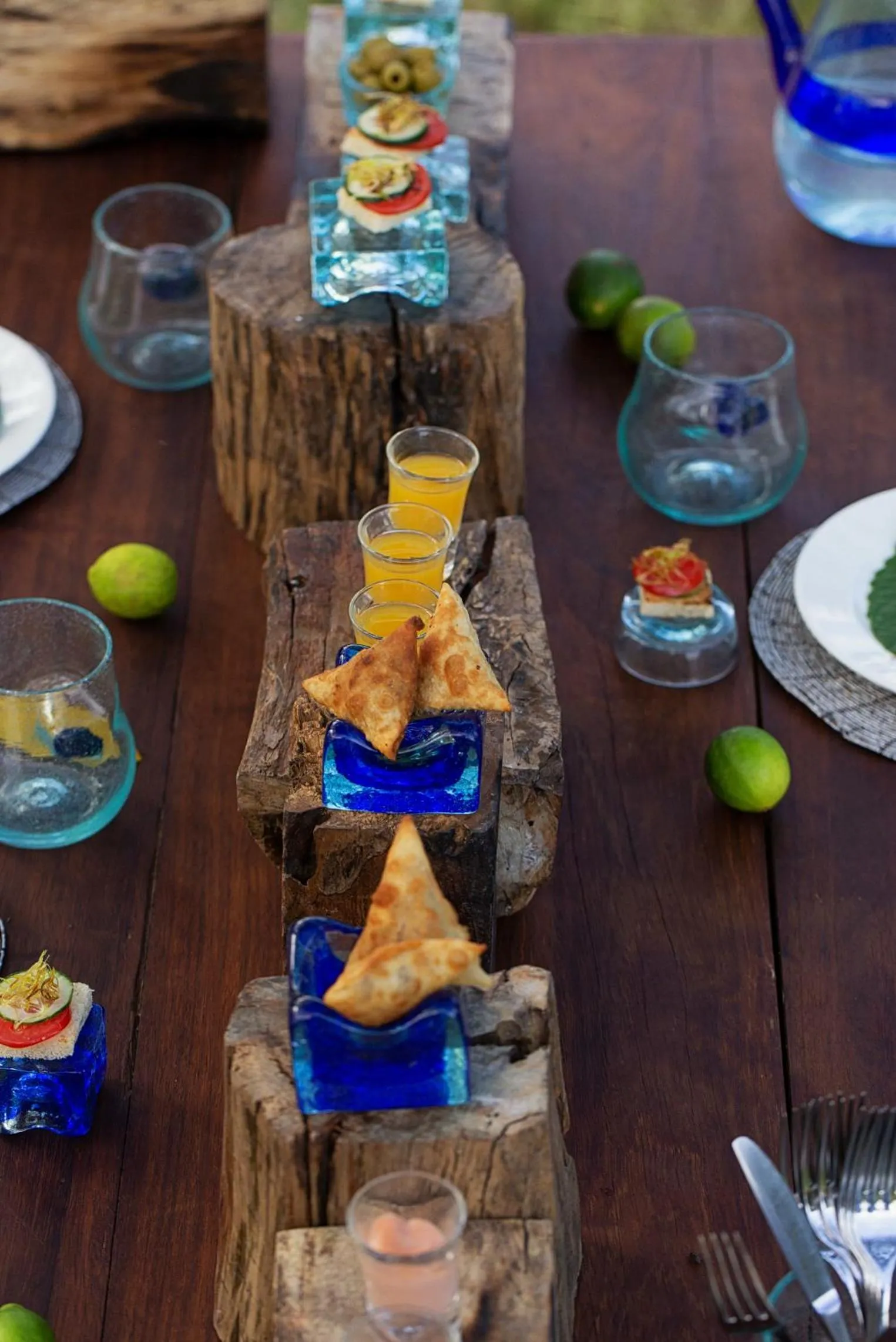 Food and drinks in Olengoti Eco Safari Camp