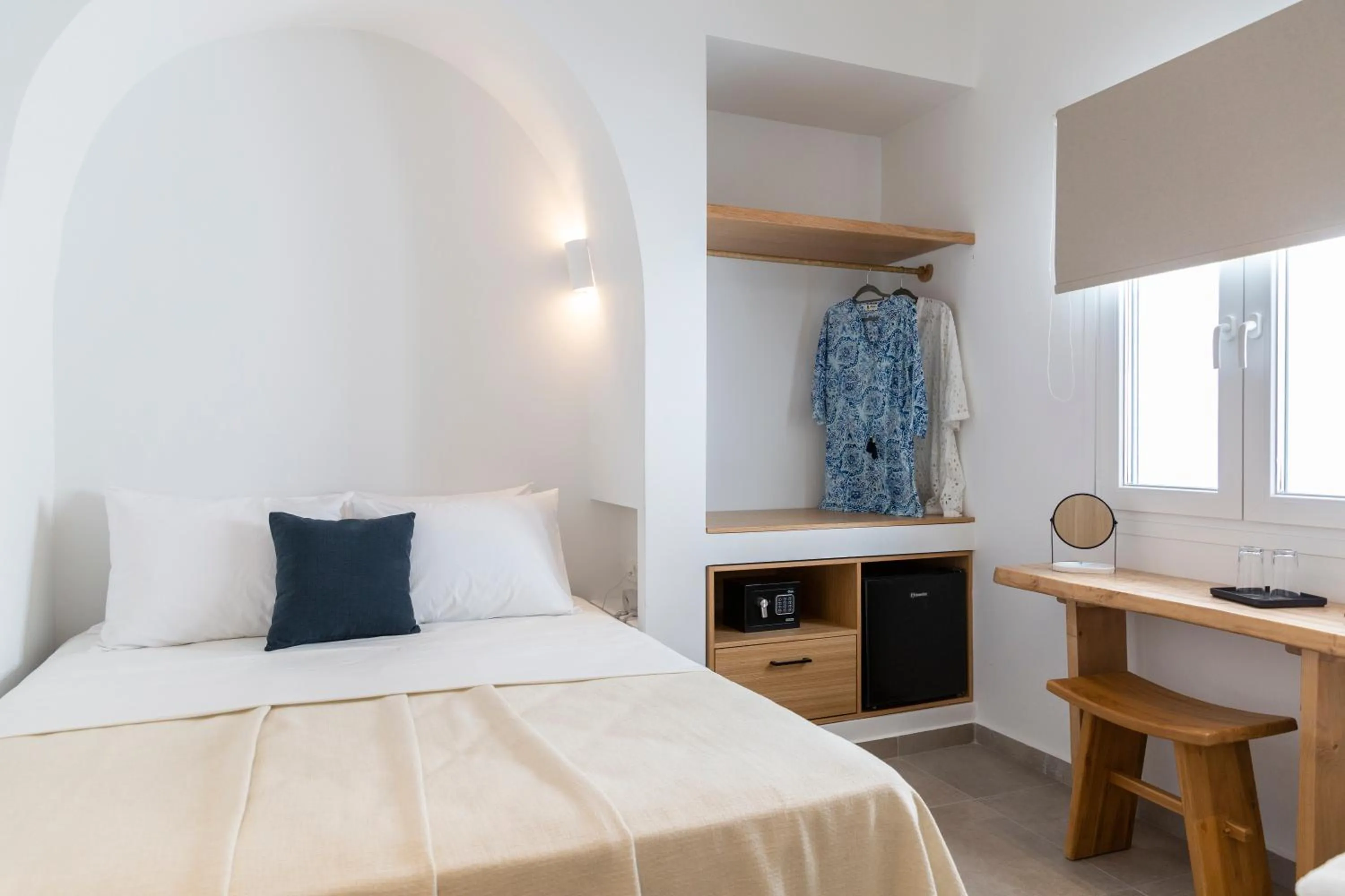 Bed in Asimina Hotel