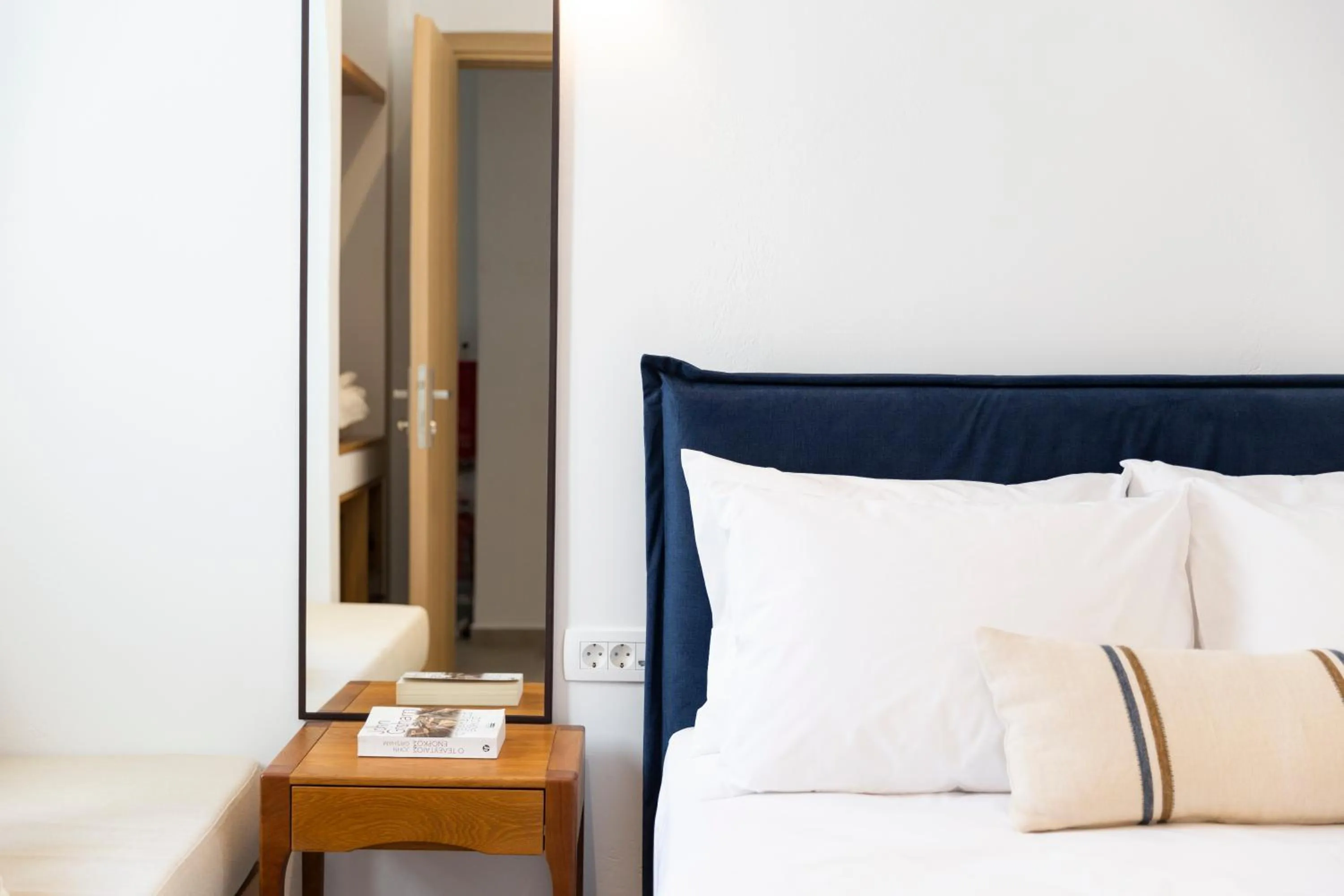 Bed in Asimina Hotel