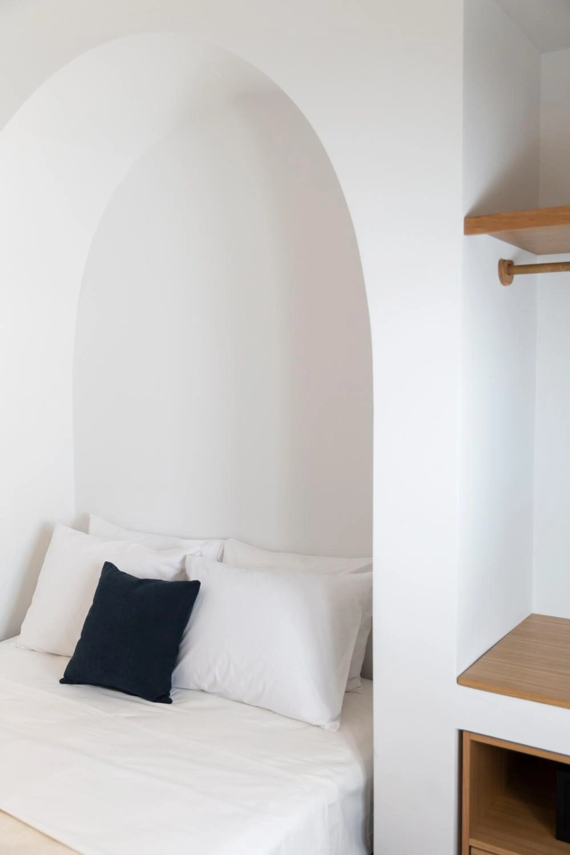 Bed in Asimina Hotel