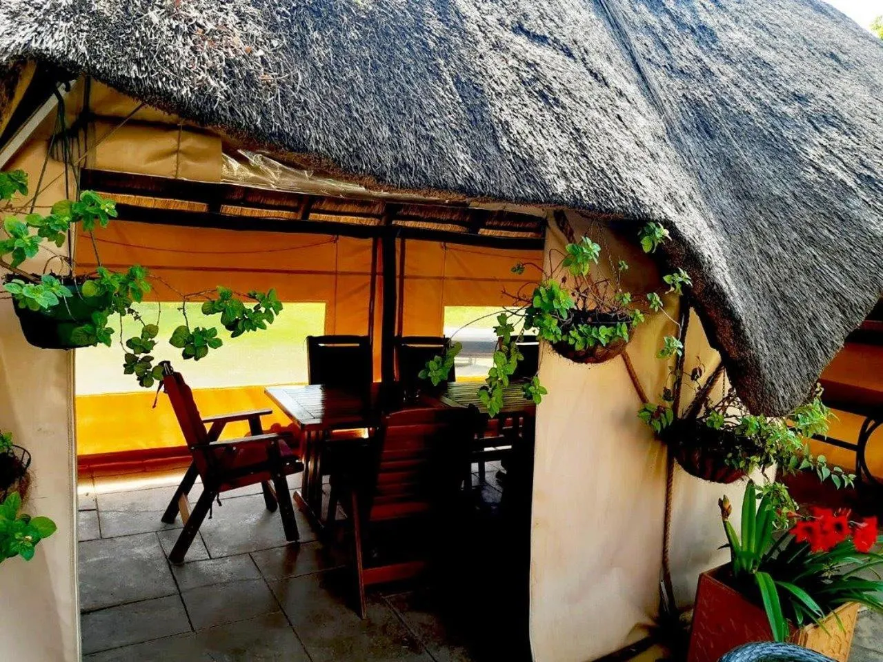 BBQ facilities in Ipe Tombe Guest Lodge - Midrand