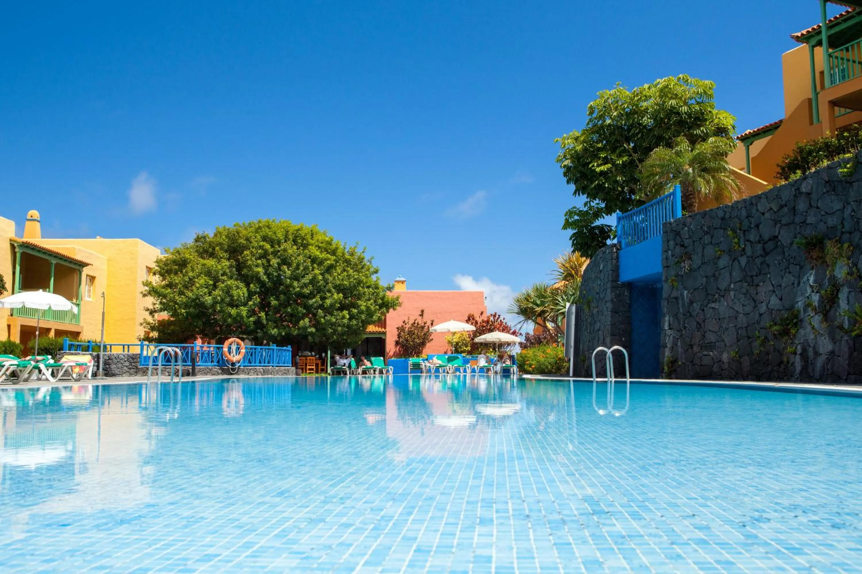 Swimming pool in Apartamentos La Caleta