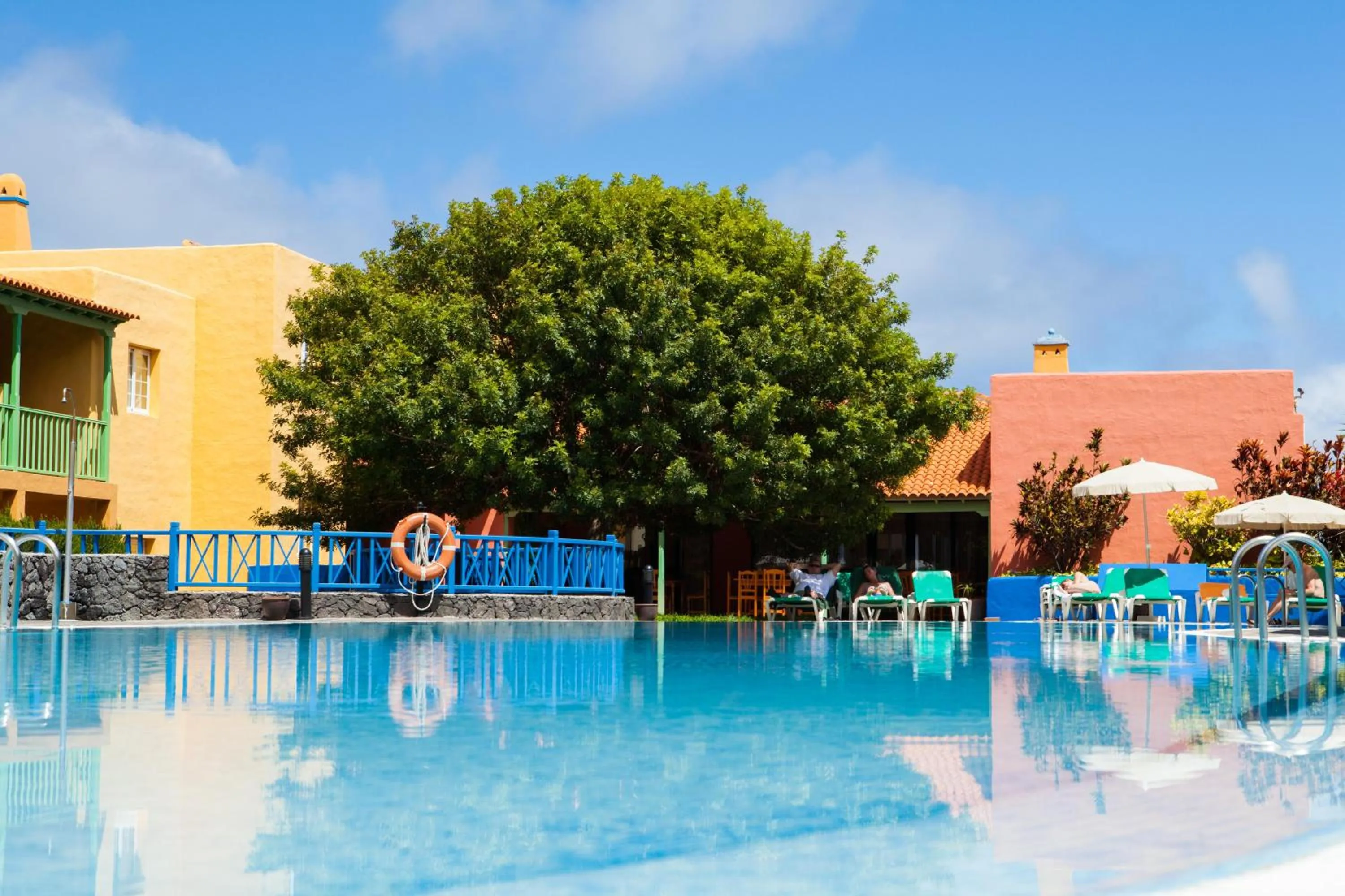 Swimming pool in Apartamentos La Caleta