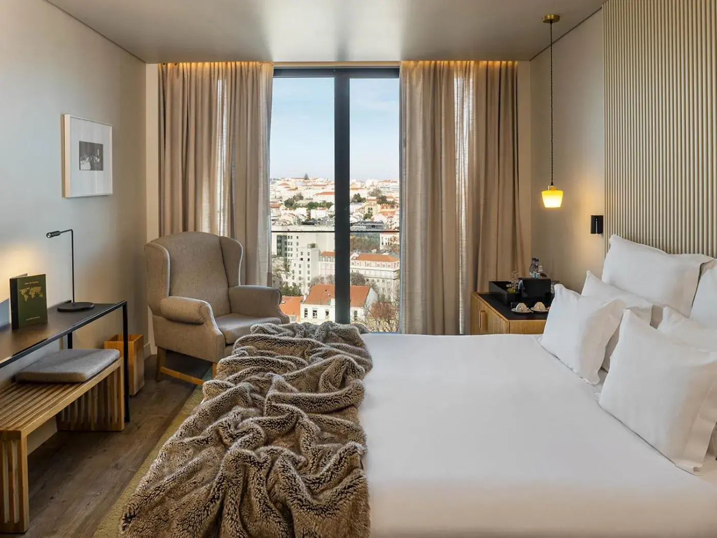 Superior Double or Twin Room with City View in Memmo Príncipe Real, a Member of Design Hotels Superior Double or Twin Room with City View in Memmo Príncipe Real, a Member of Design Hotels