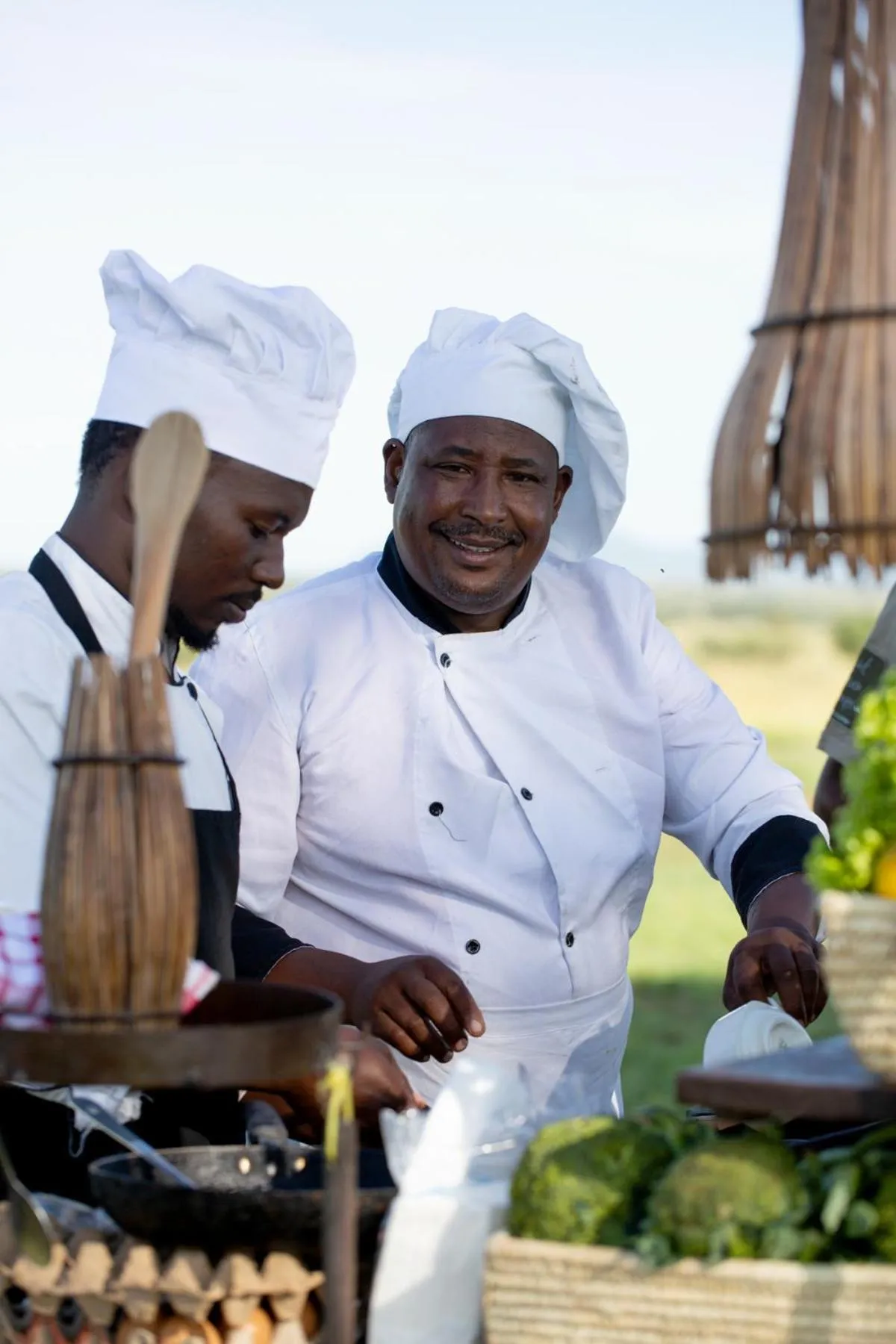 Staff in Pumzika Luxury Safari Camp