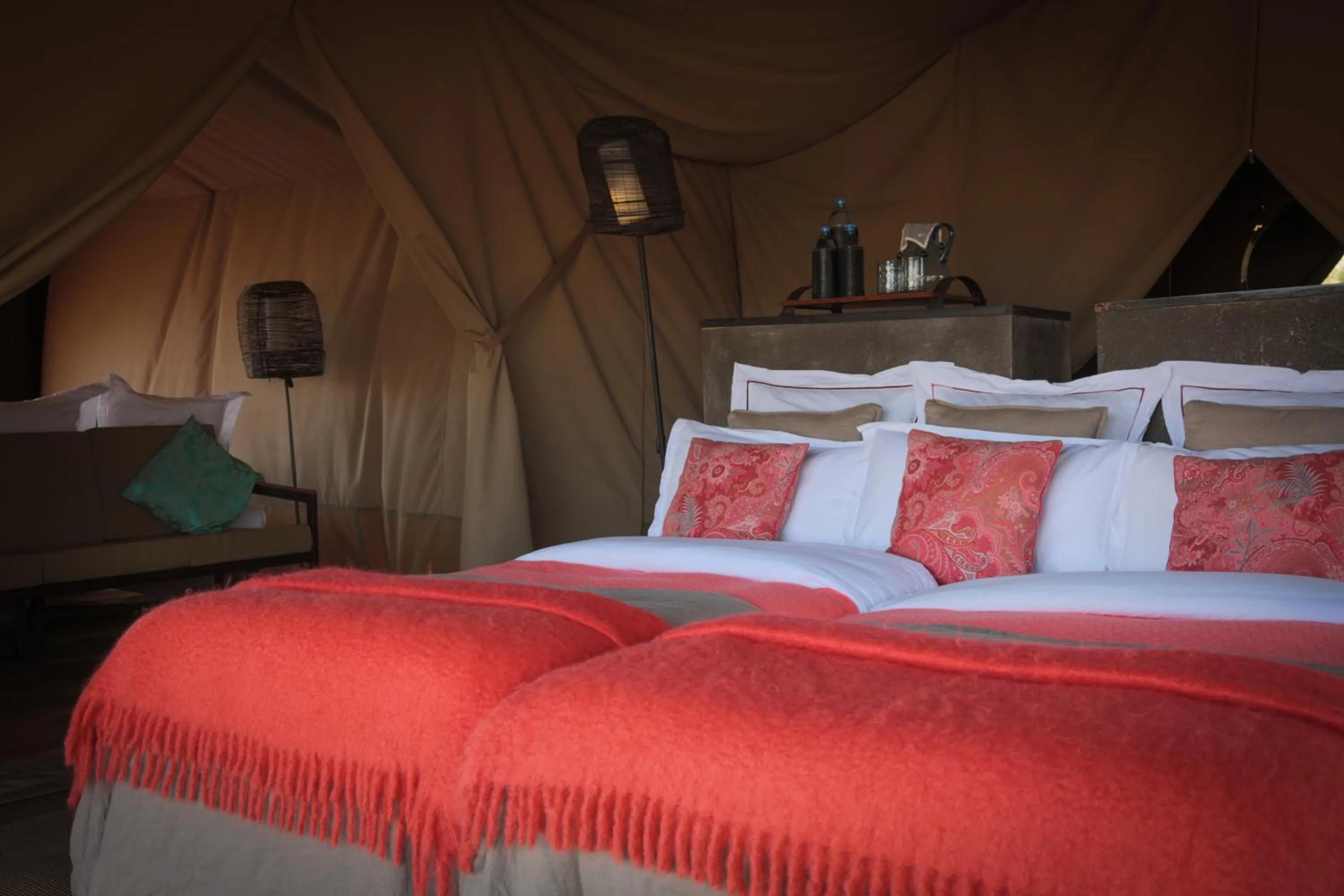 Photo of the whole room, Bed in Pumzika Luxury Safari Camp