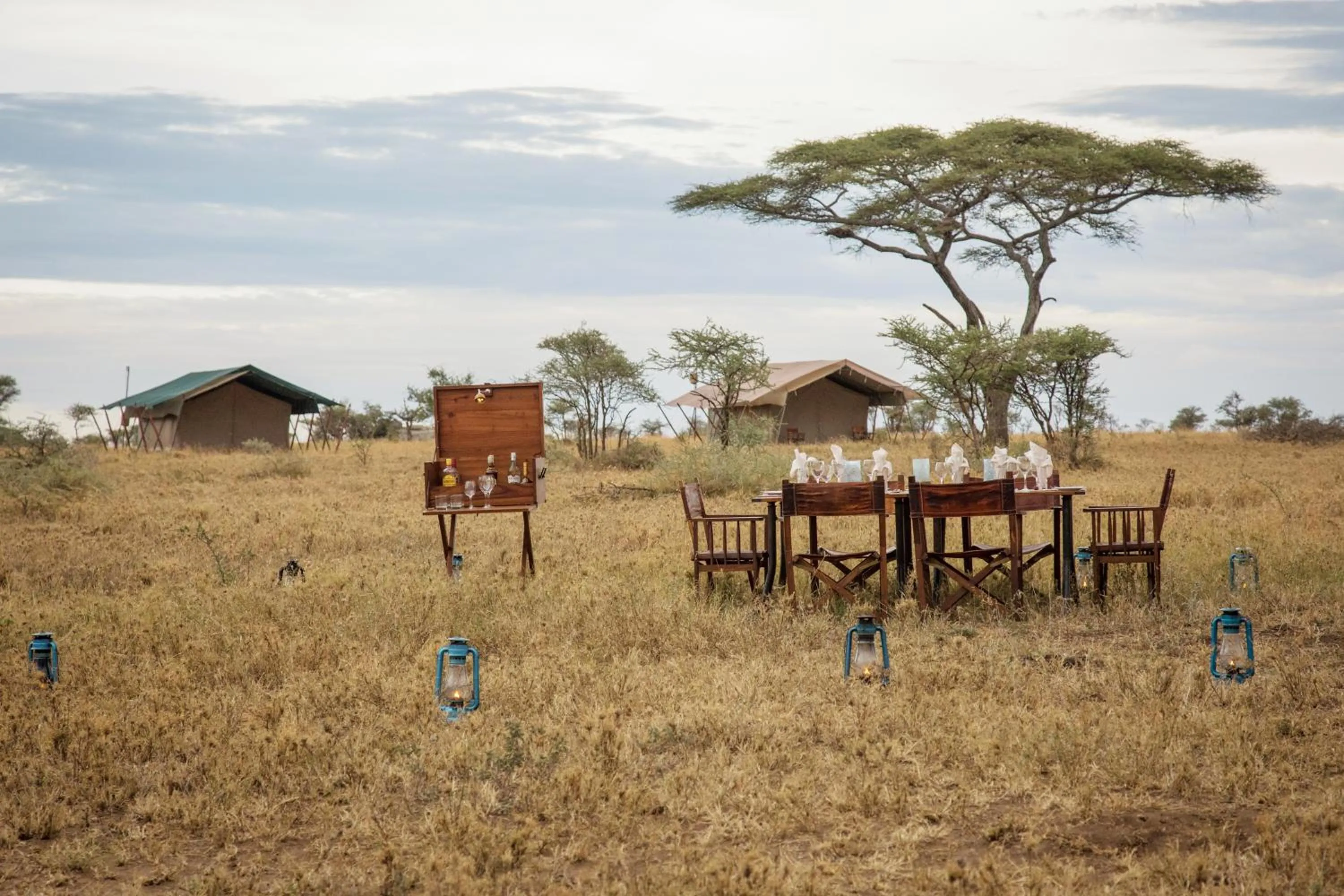 Facade/entrance in Pumzika Luxury Safari Camp