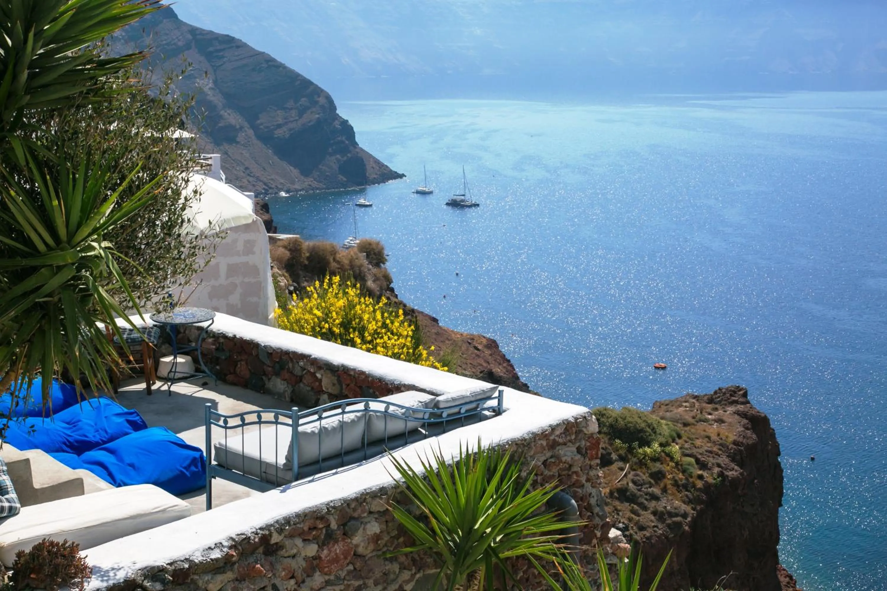 Balcony/Terrace in Ifestio Villas Oia