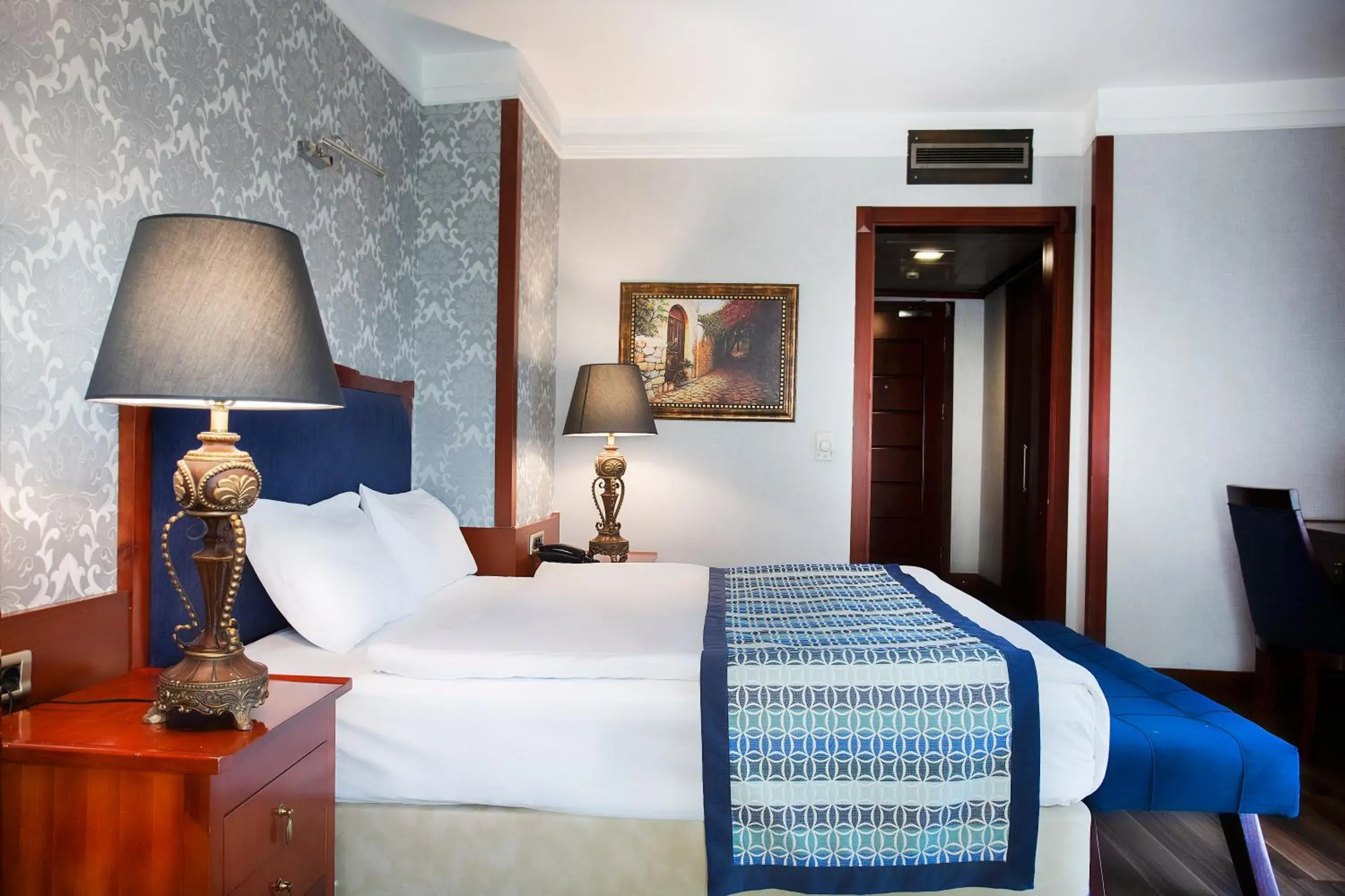 Bed in Boutique Princess Hotel Bed in Boutique Princess Hotel