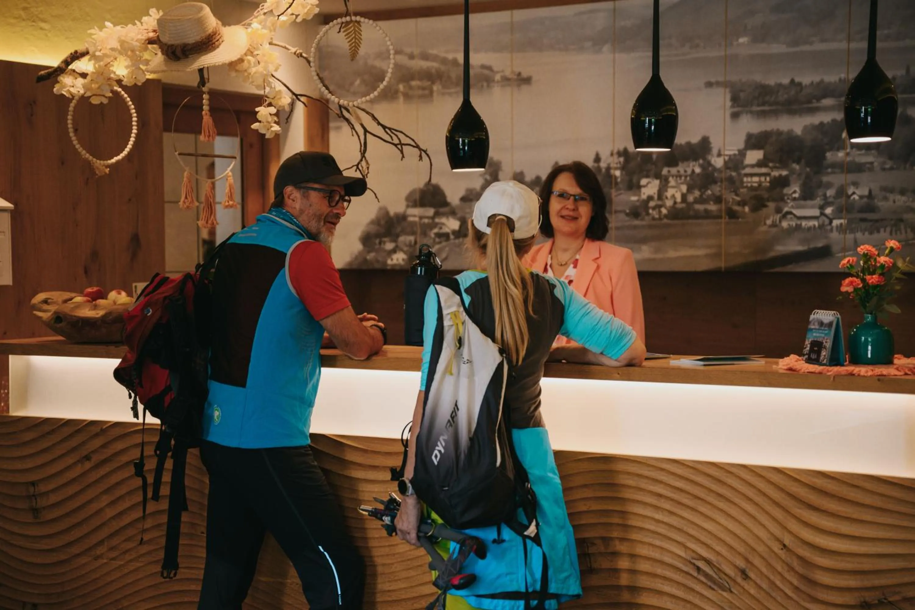 Lobby or reception in Seehotel Das JO