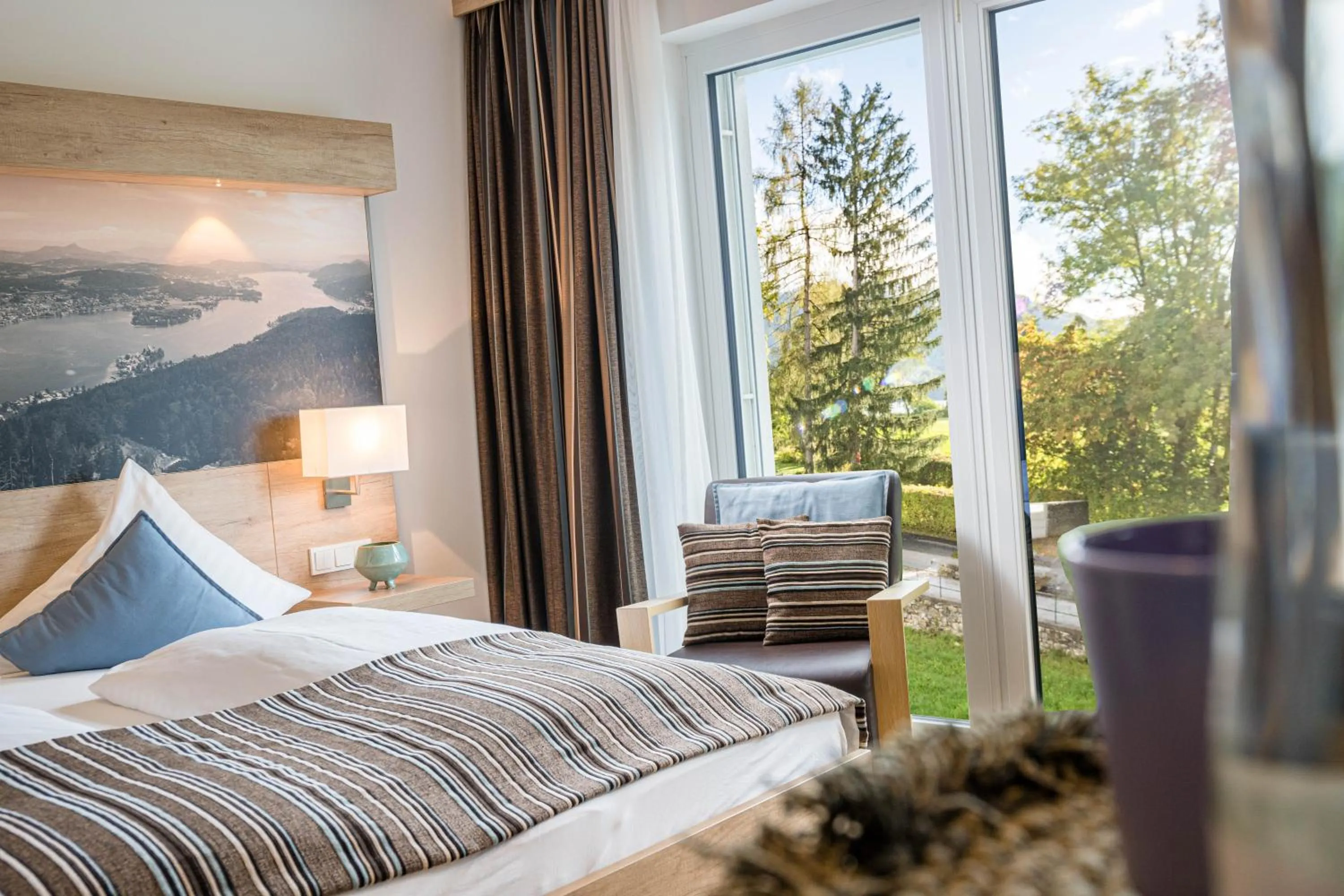 Bedroom, Bed in Seehotel Das JO