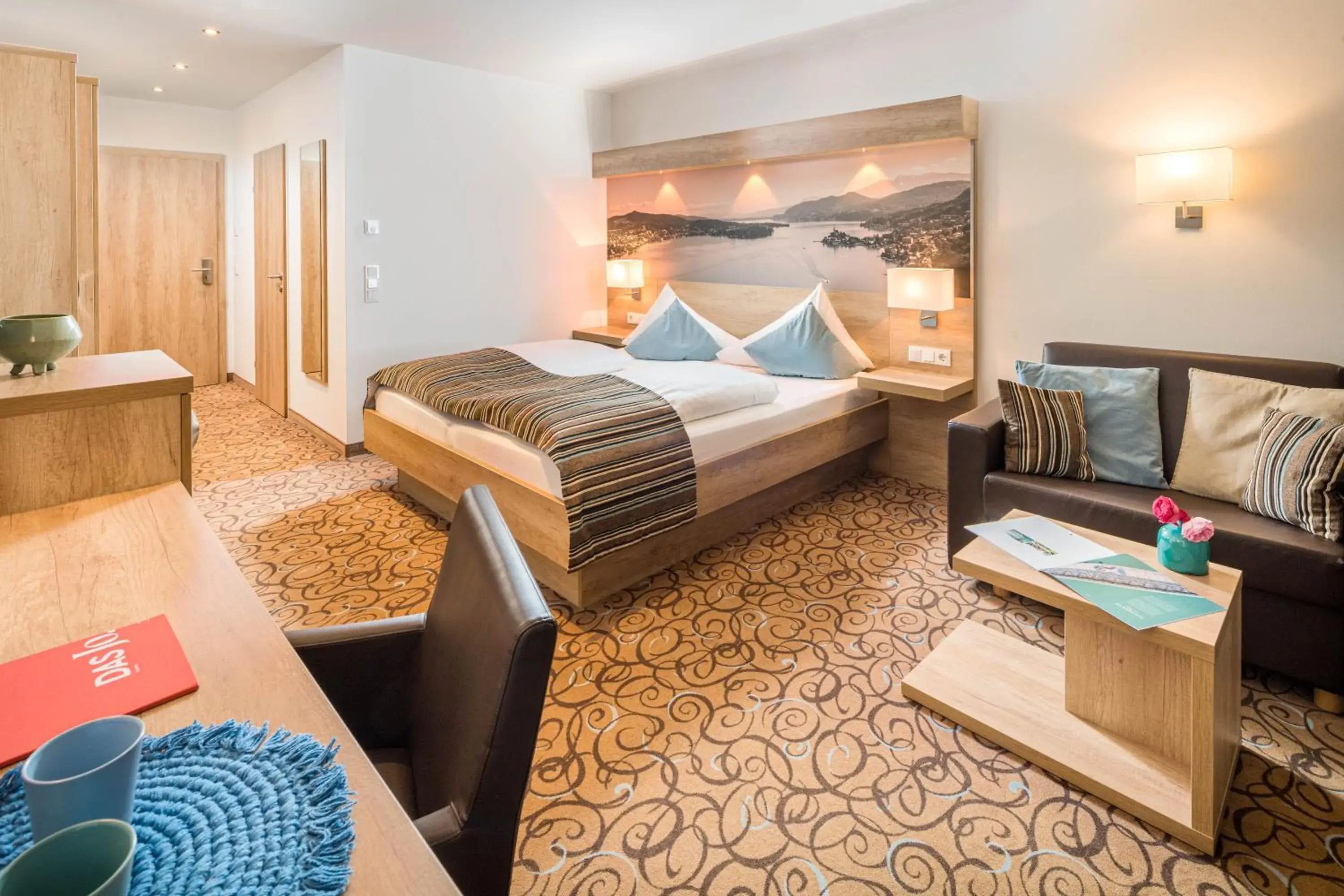 Superior Double Room with Balcony in Seehotel Das JO Superior Double Room with Balcony in Seehotel Das JO