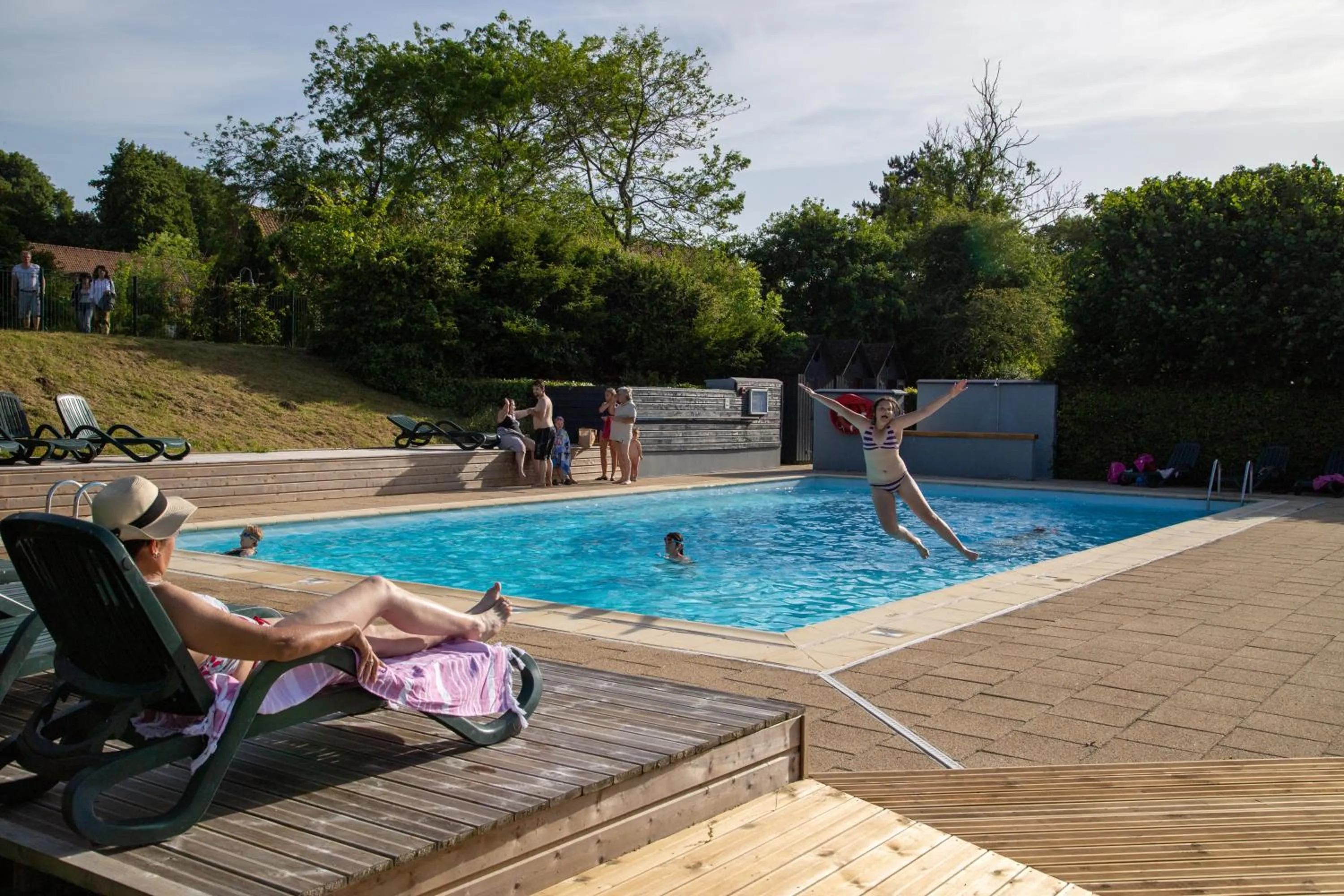 Swimming pool in Le Cap Hornu