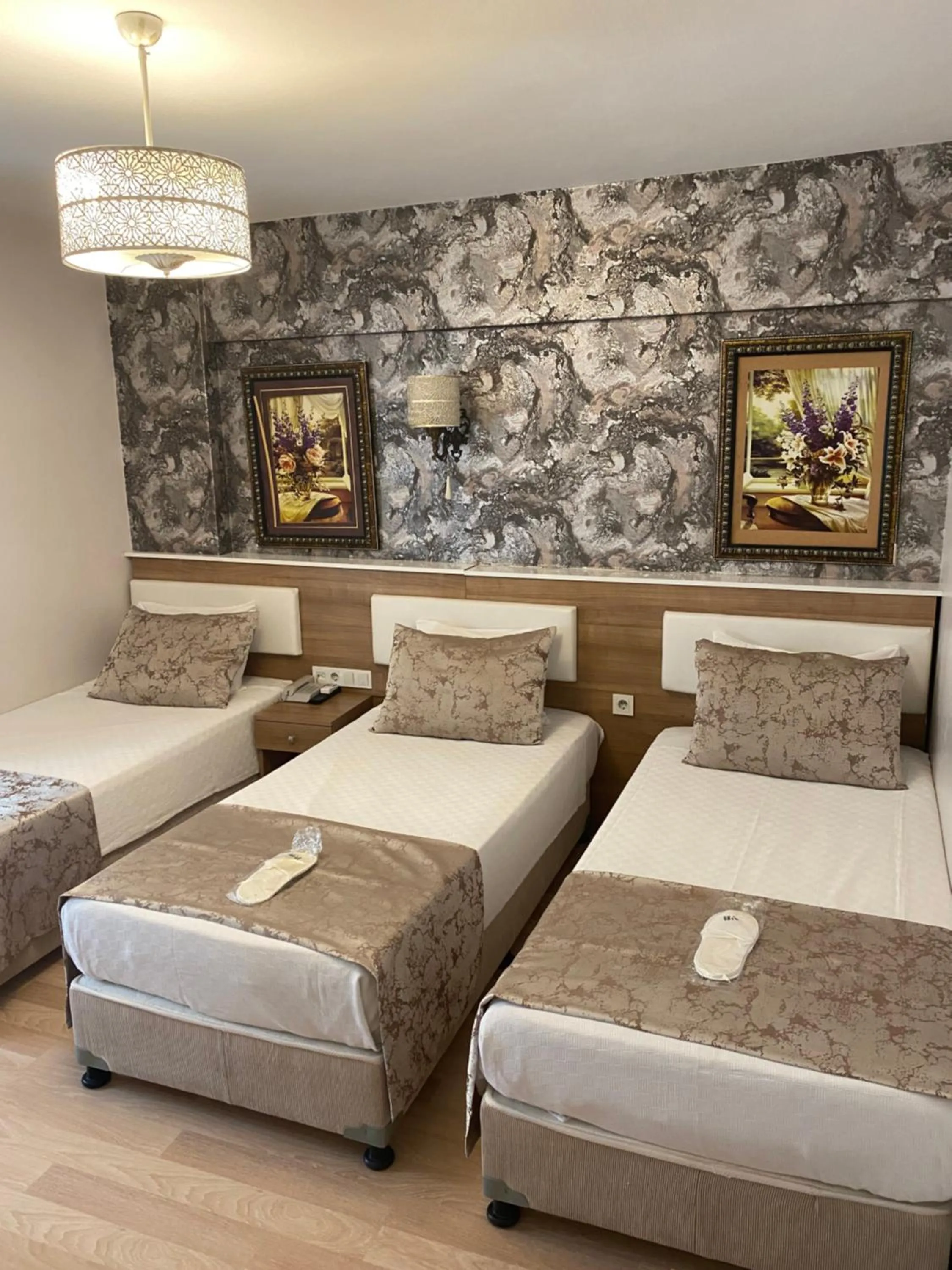Bed in Polanin Hotel