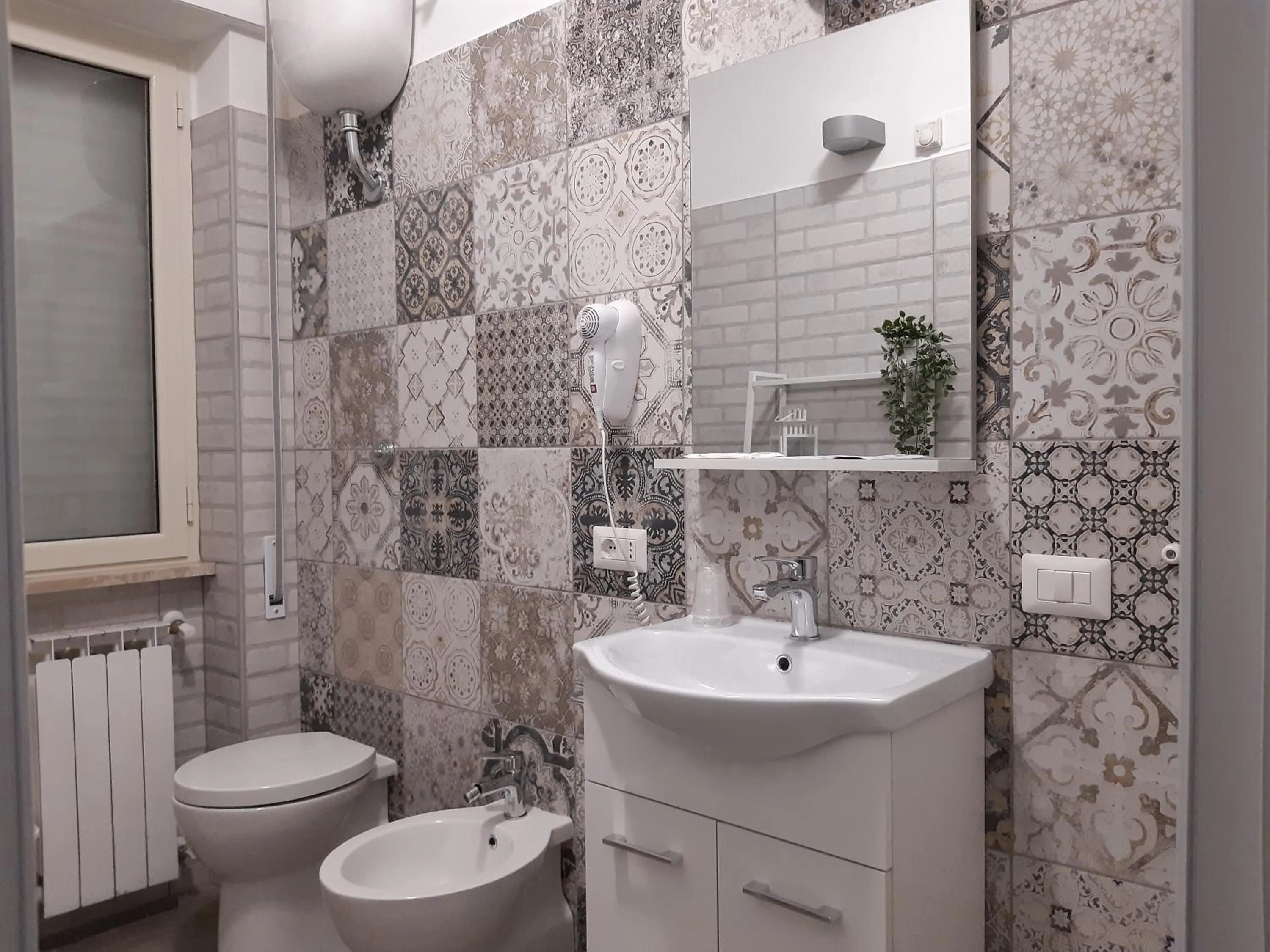 Toilet in Guest House Il Faraone