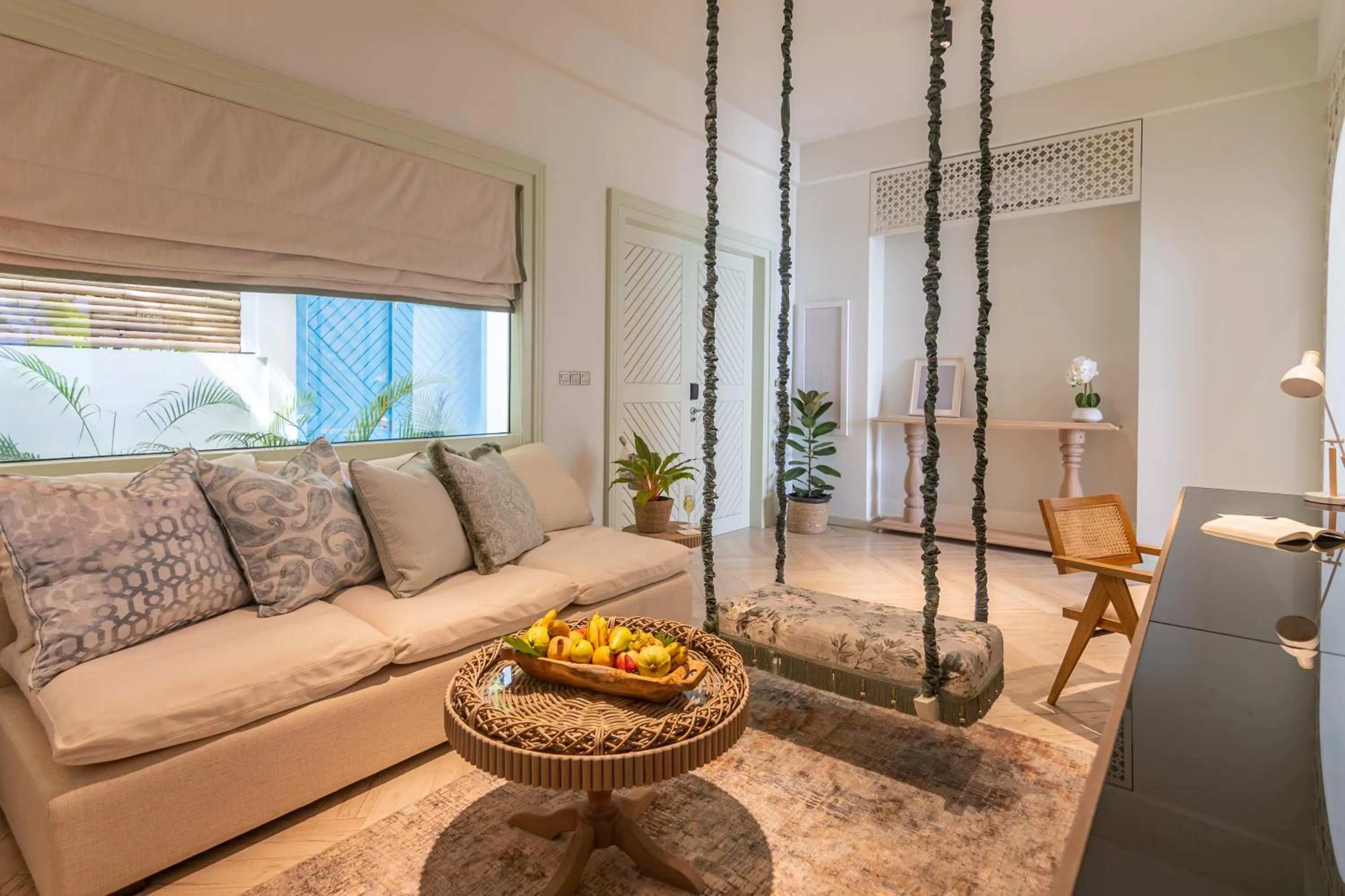 Living room in Malahini Kuda Bandos Resort