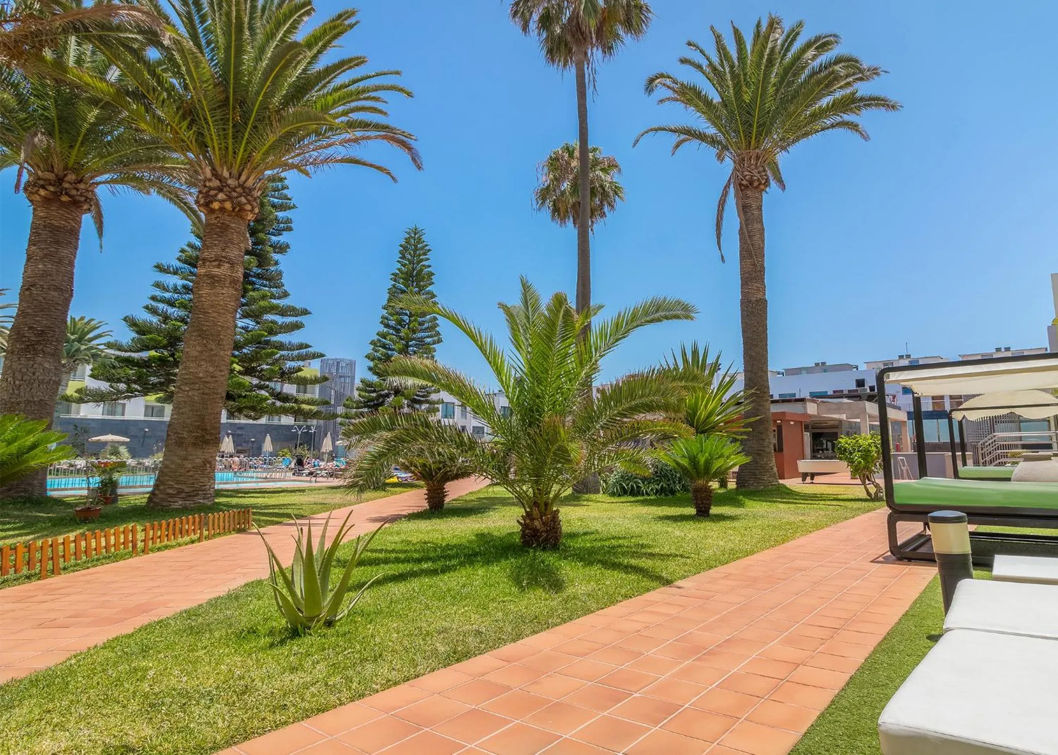 Swimming pool in Hotel LIVVO Corralejo Beach