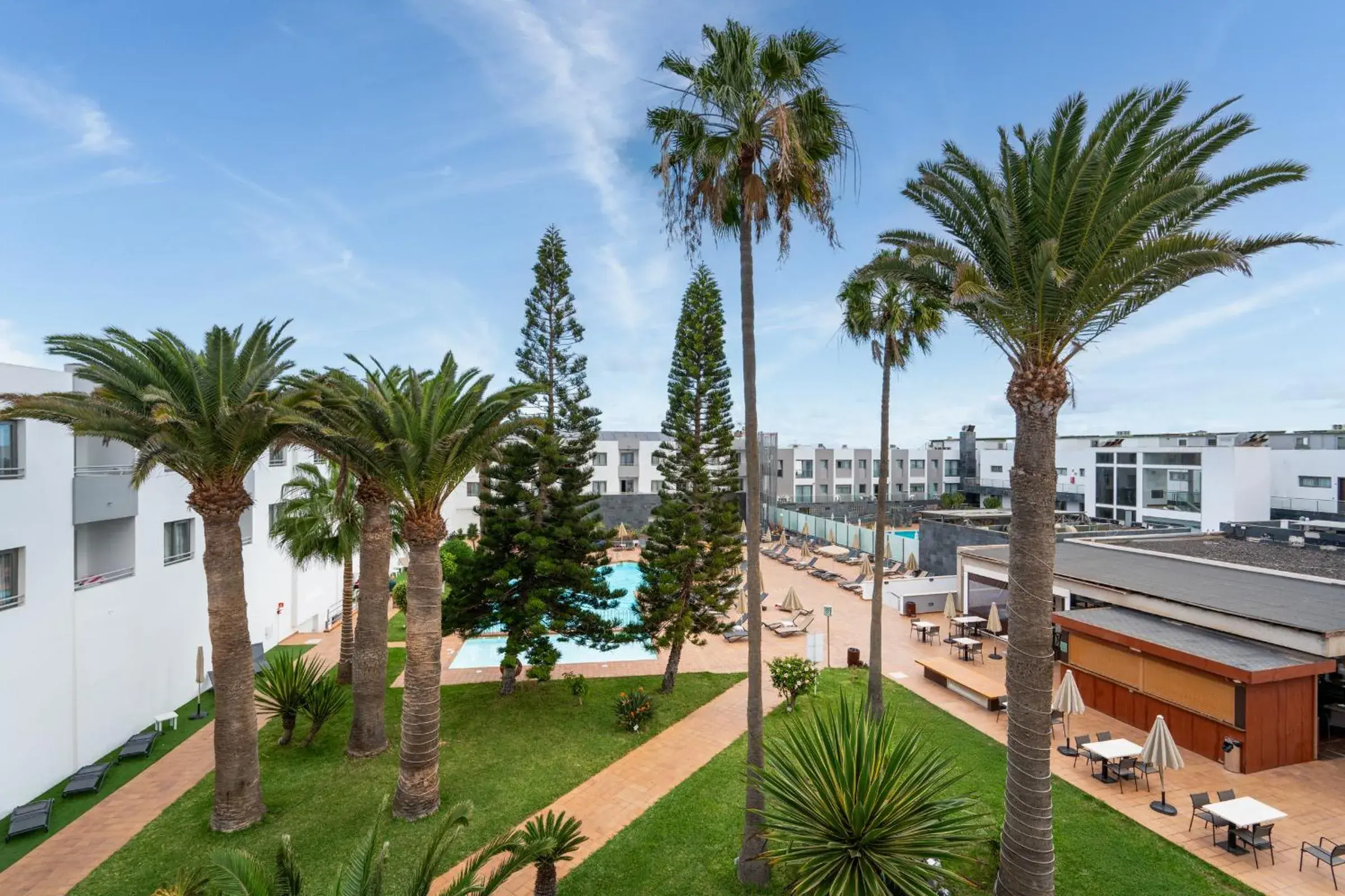 Pool view in Hotel LIVVO Corralejo Beach Pool view in Hotel LIVVO Corralejo Beach