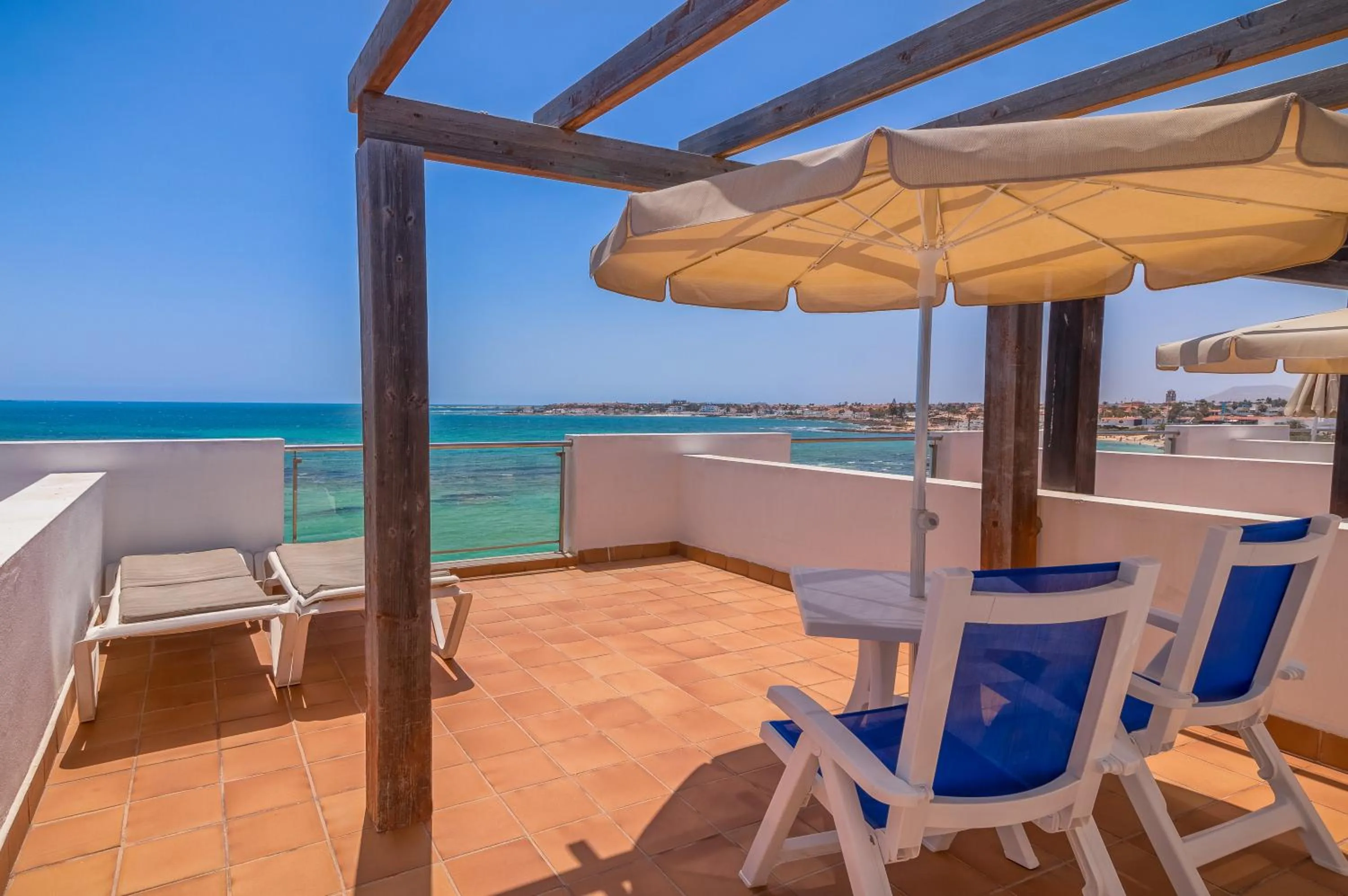 Balcony/Terrace in Hotel LIVVO Corralejo Beach