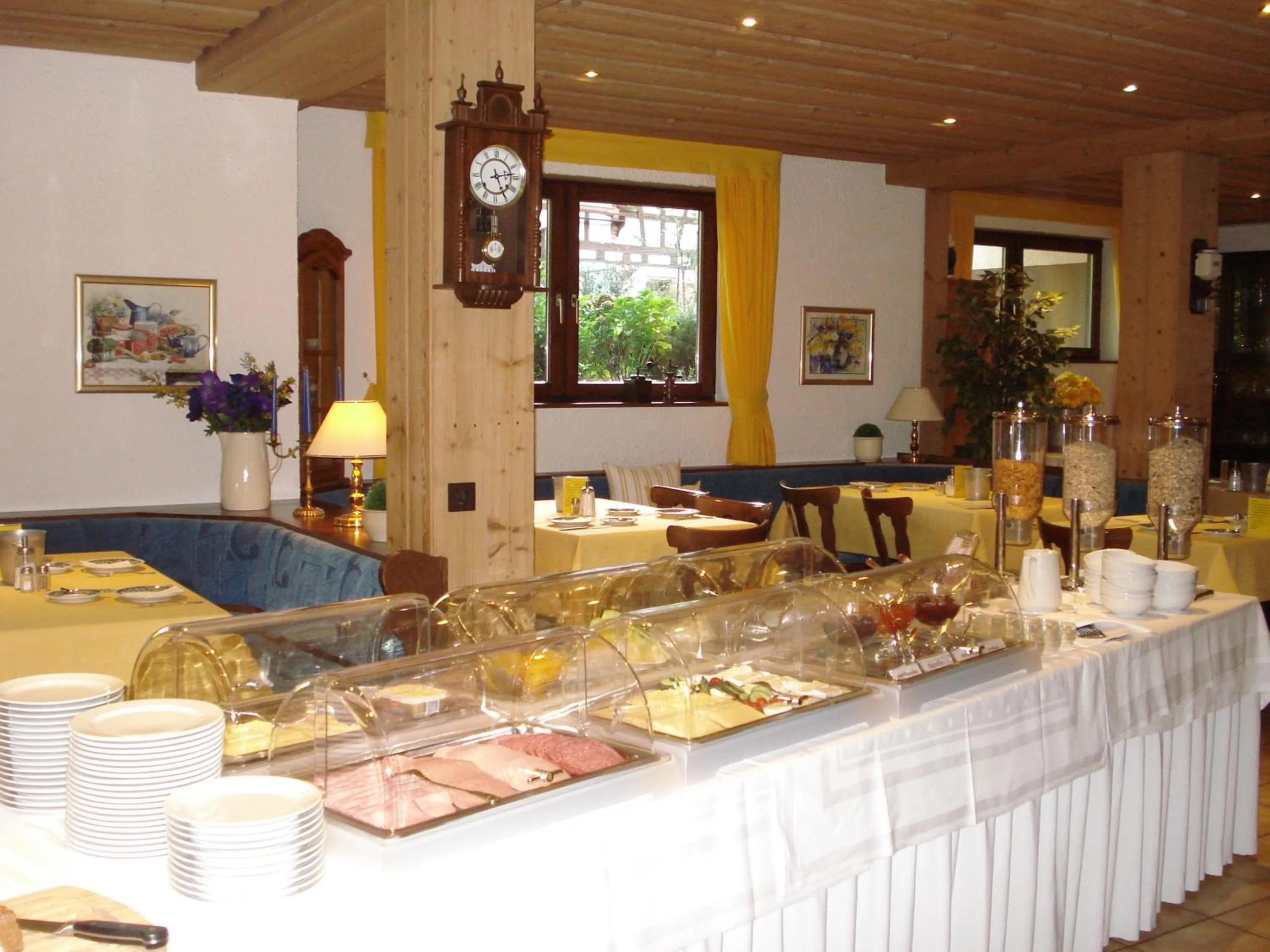 Buffet breakfast in Hotel Rebstock