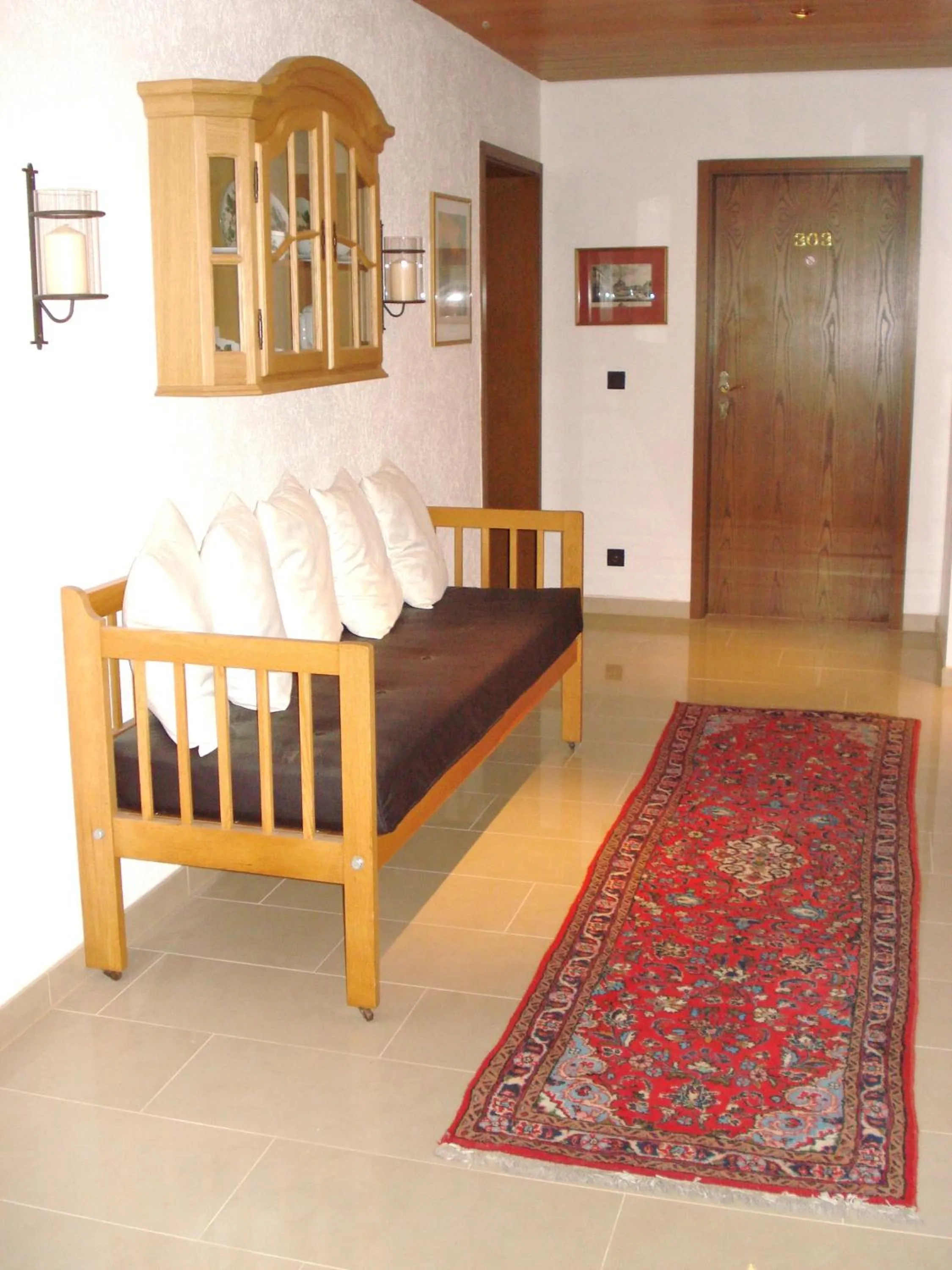 Lobby or reception in Hotel Rebstock
