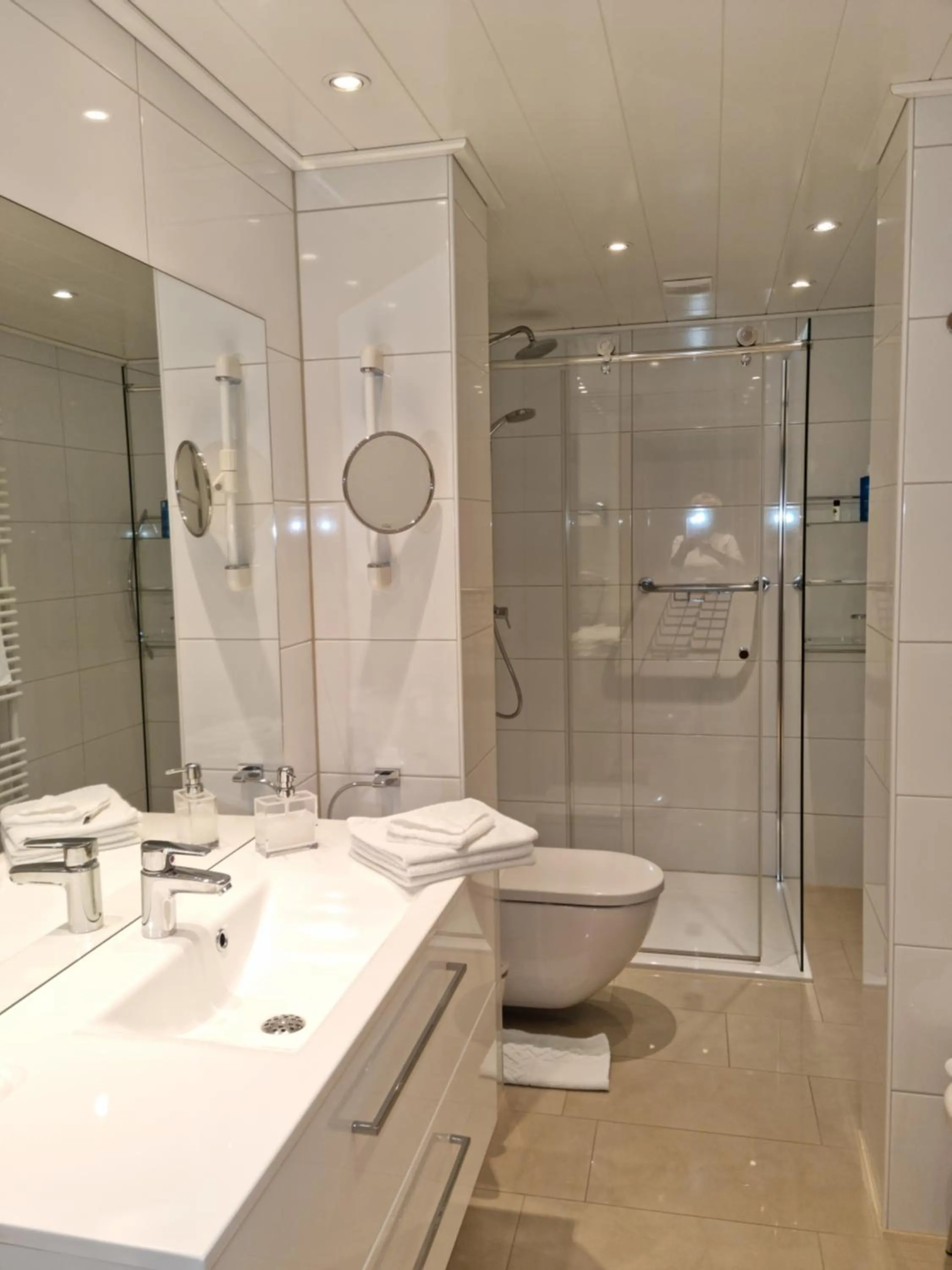 Bathroom in Hotel Rebstock