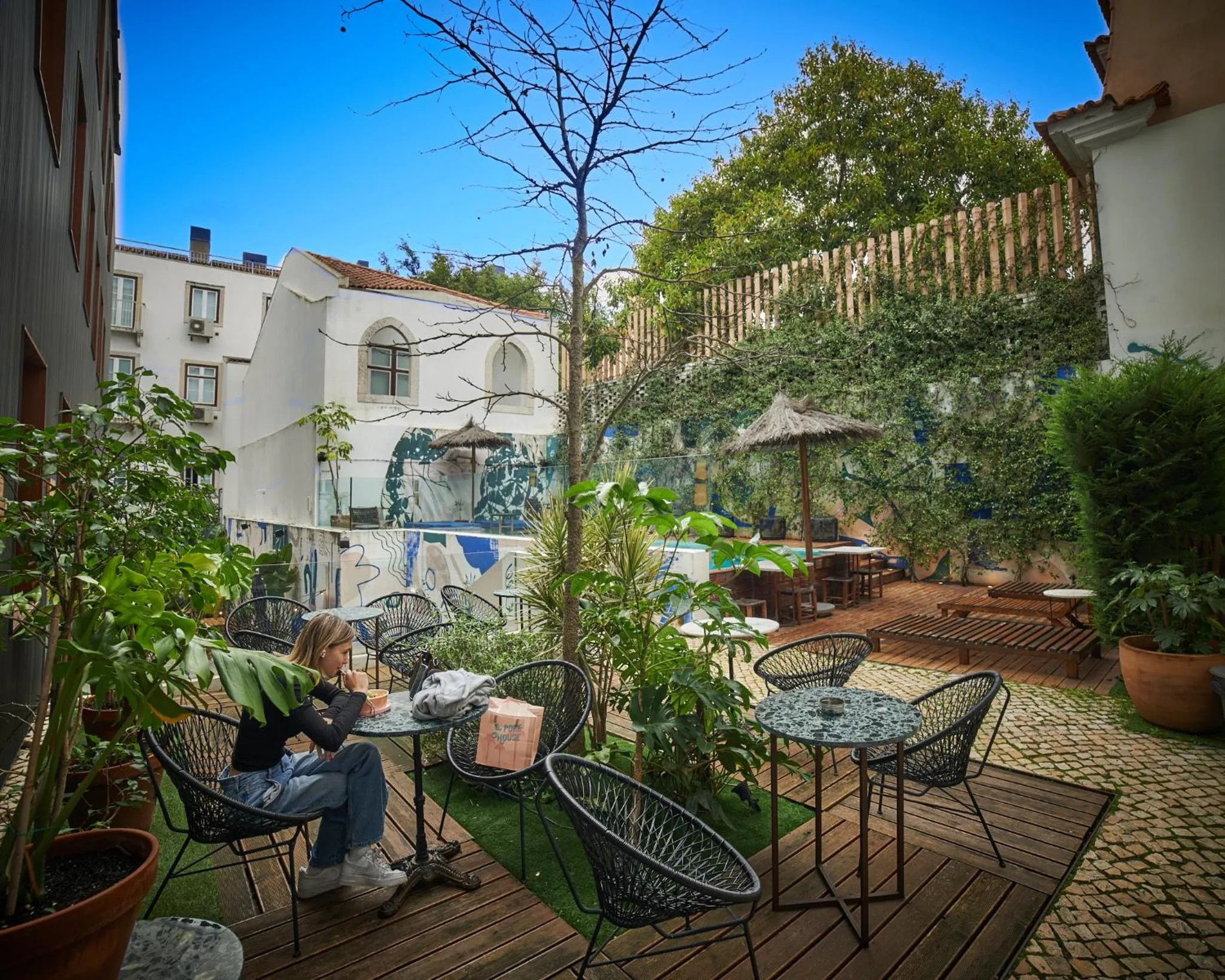 Balcony/Terrace in Secret Patio Lisbon