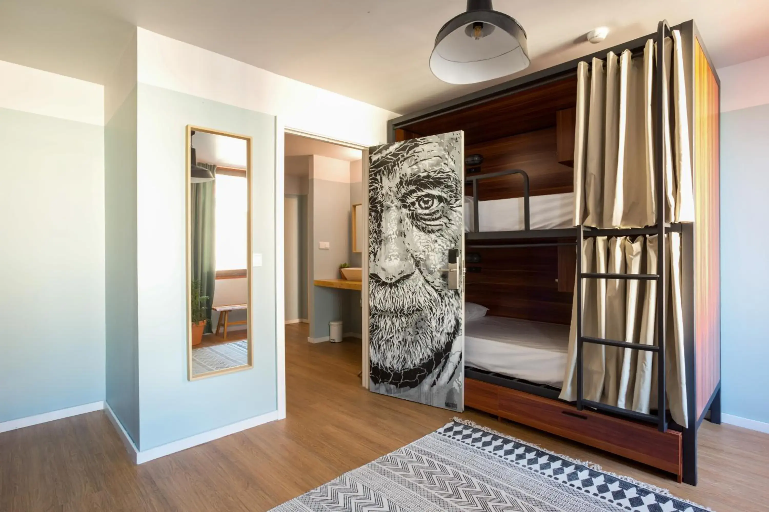 bunk bed, Bed in Selina Secret Garden Lisbon by IKIGAI Global Hospitality bunk bed, Bed in Selina Secret Garden Lisbon by IKIGAI Global Hospitality