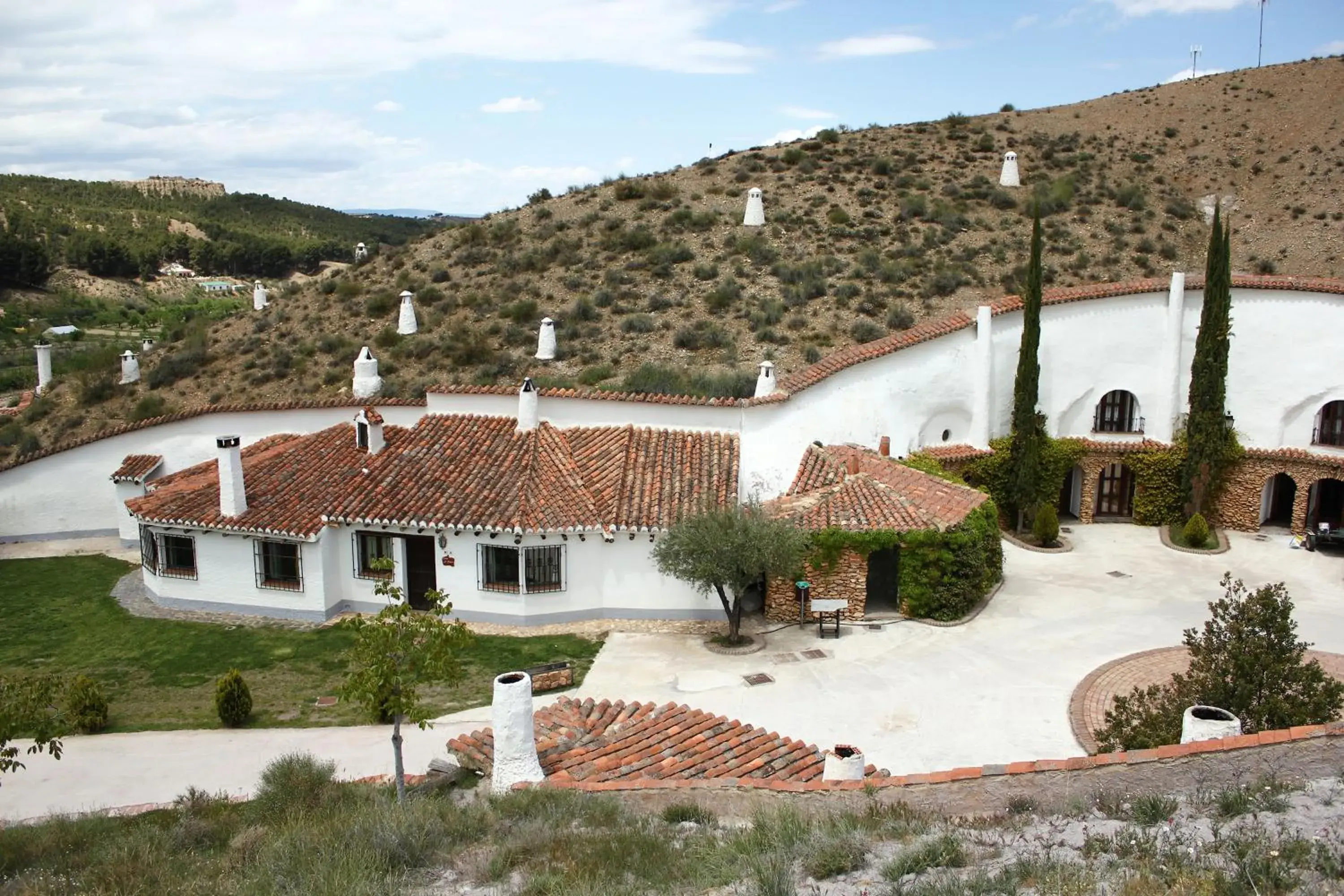 Facade/entrance in Casas Cueva Tio Tobas Guadix Facade/entrance in Casas Cueva Tio Tobas Guadix