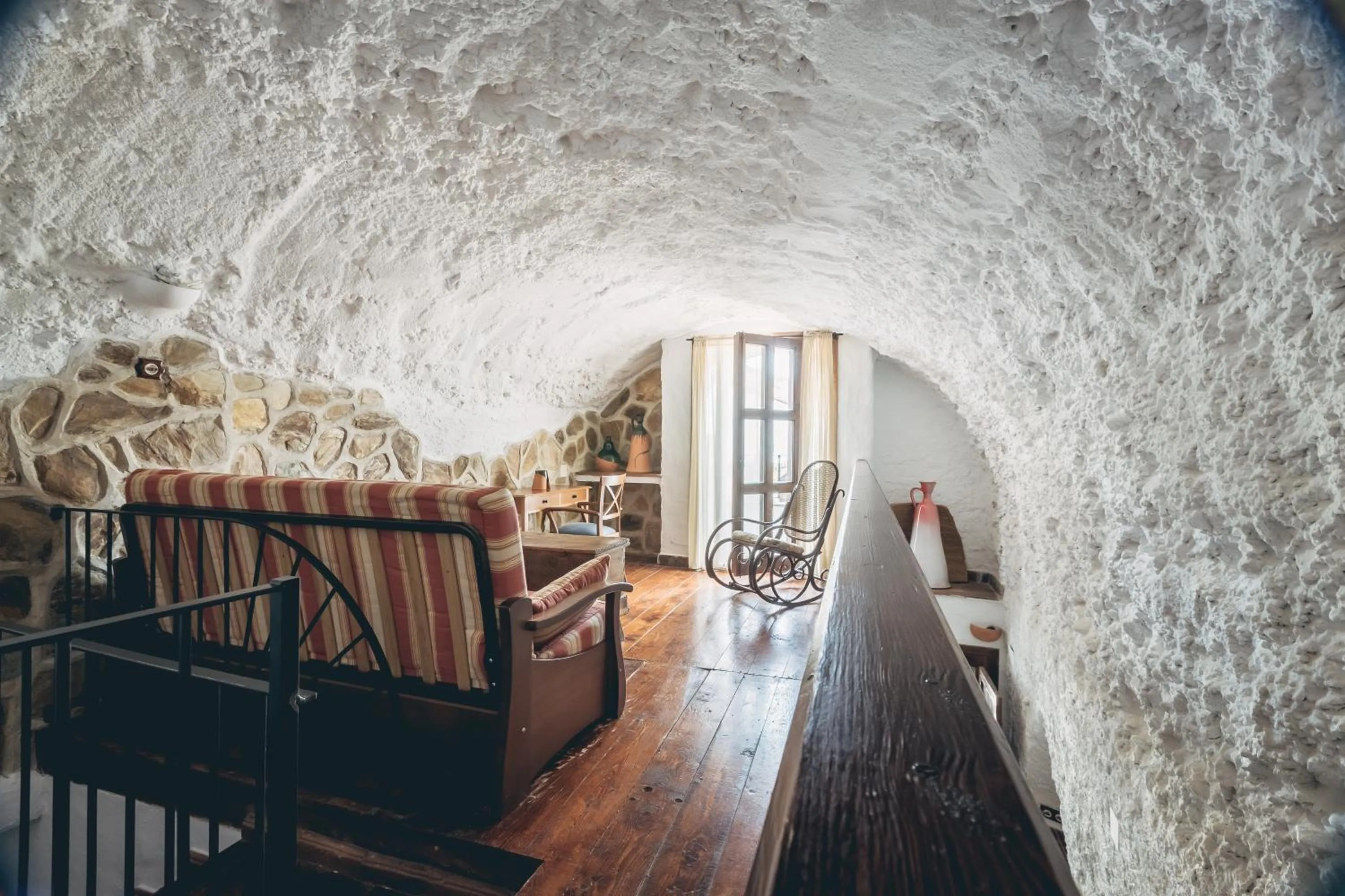 Living room in Casas Cueva Tio Tobas Guadix