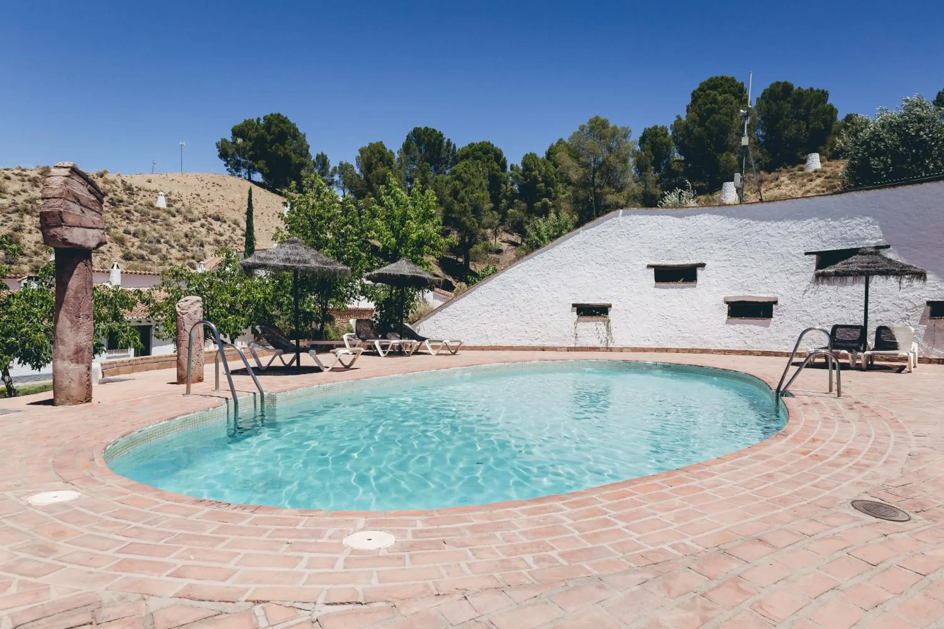 Swimming pool in Casas Cueva Tio Tobas Guadix Swimming pool in Casas Cueva Tio Tobas Guadix