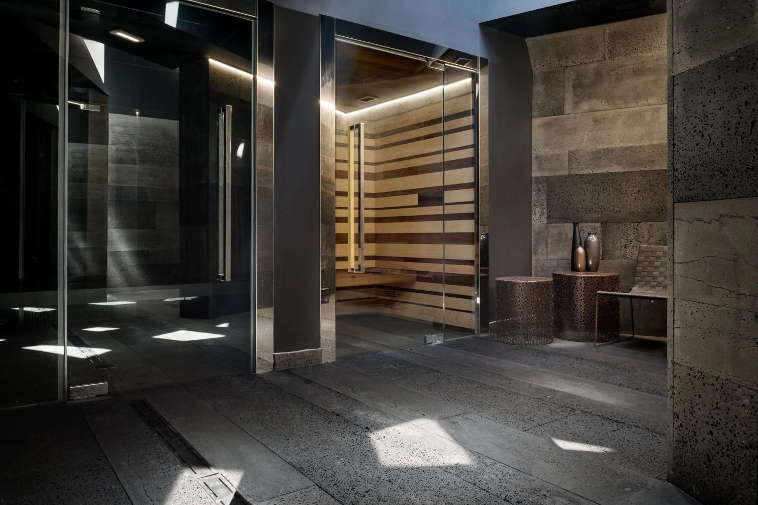 Hot Spring Bath in La Isla y el Mar, Hotel Boutique