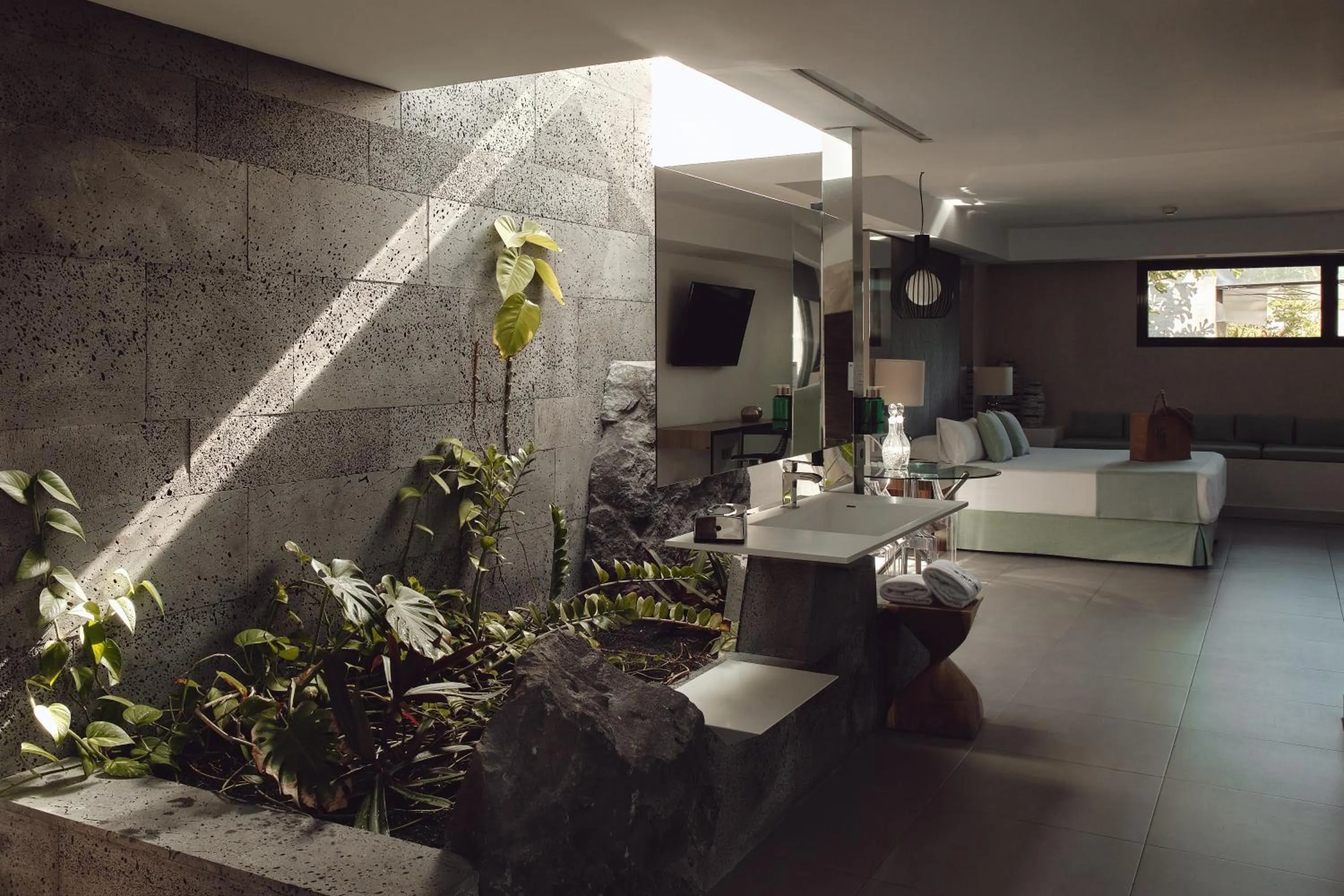 Bed in La Isla y el Mar, Hotel Boutique