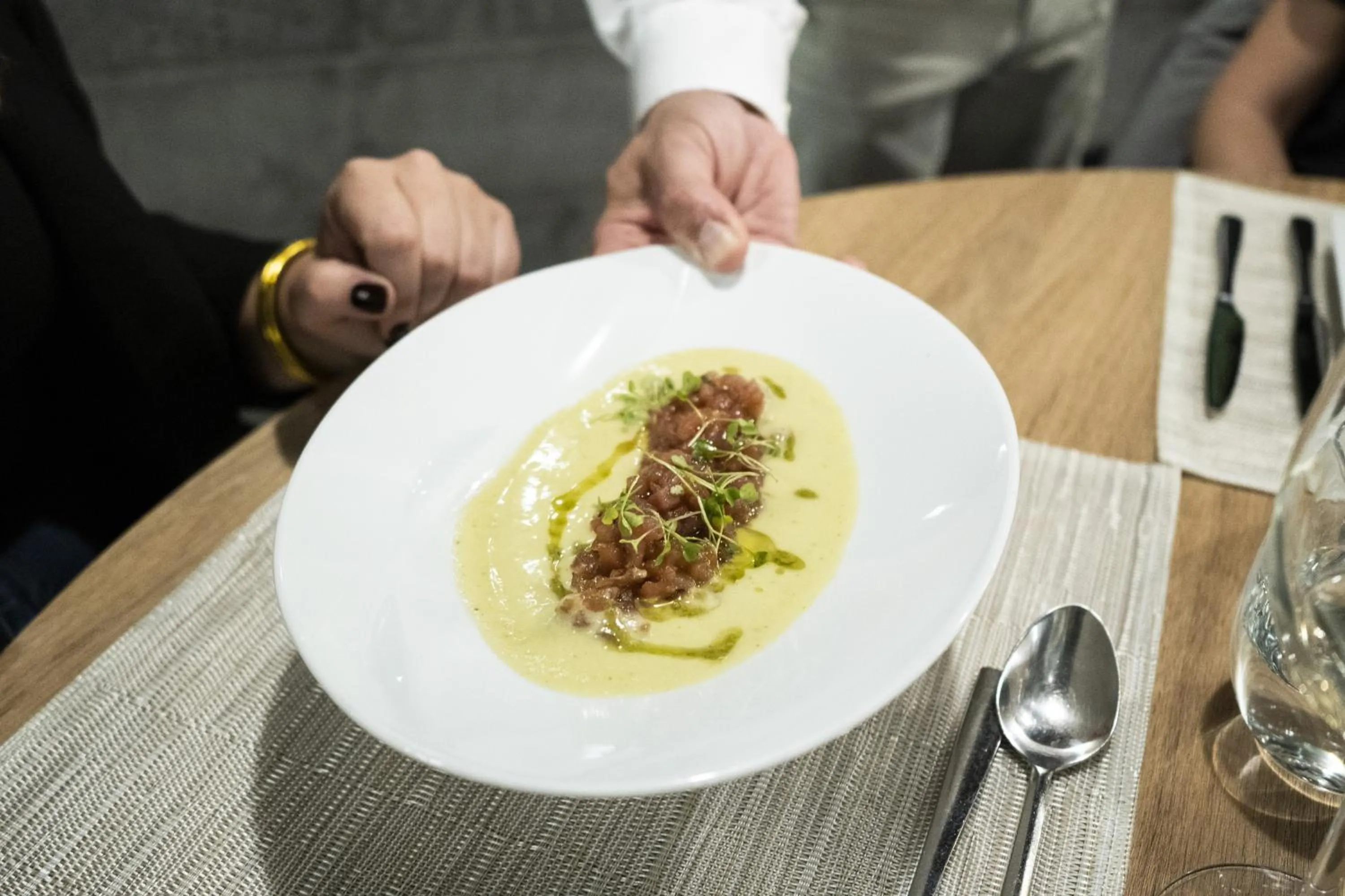 Restaurant/places to eat in La Isla y el Mar, Hotel Boutique