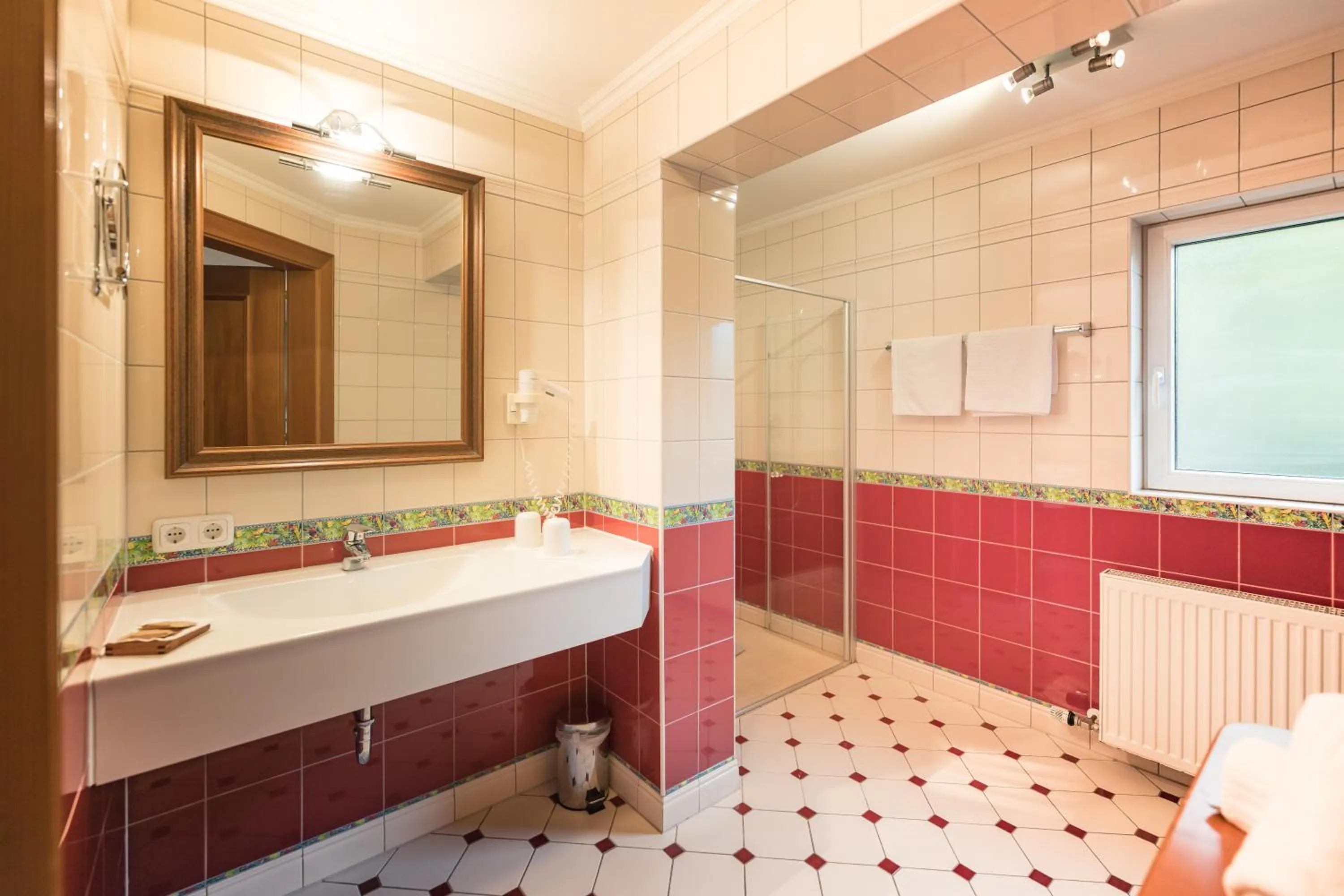 Bathroom in Hotel Schartner