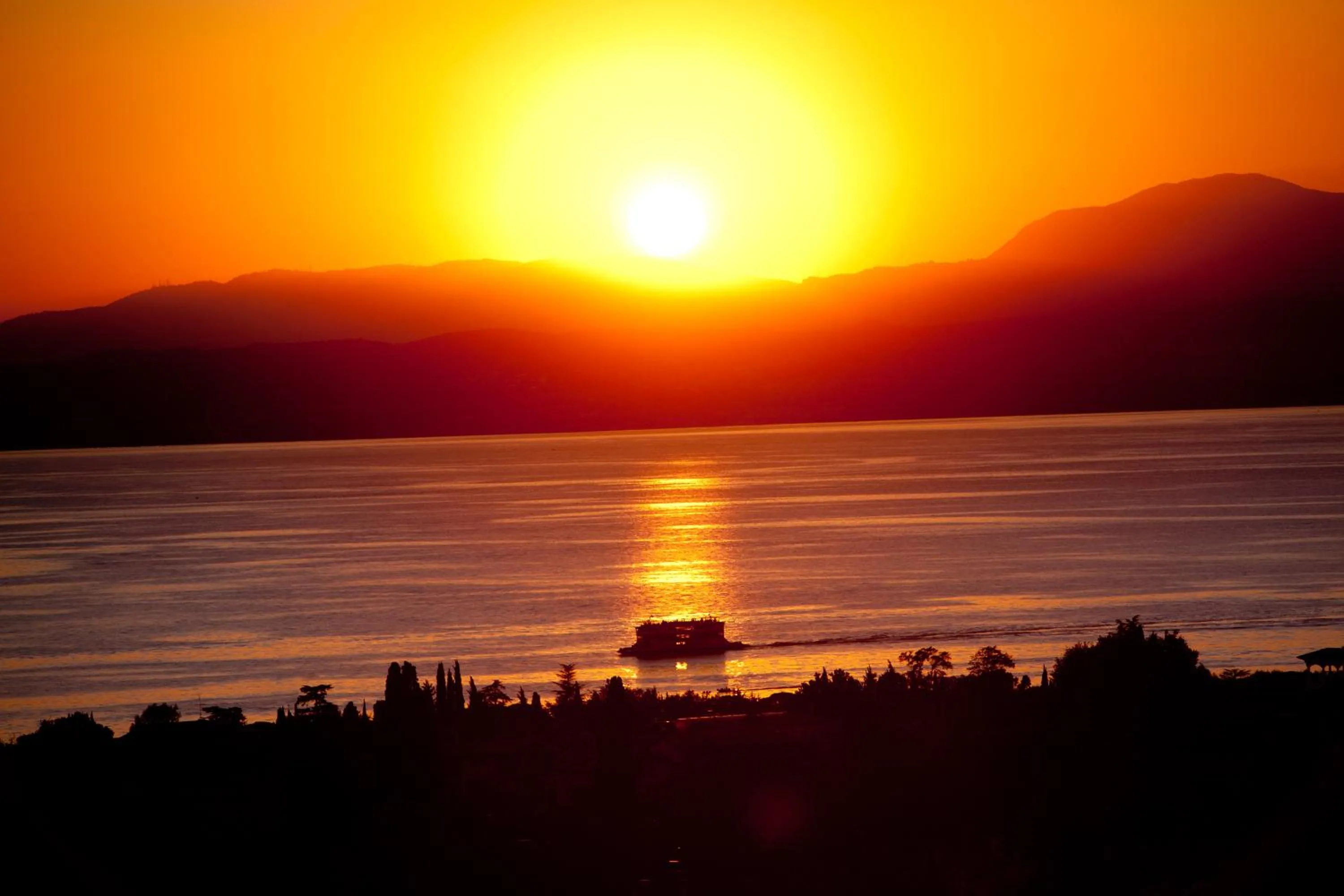 Sunset in Hotel Castello S. Antonio