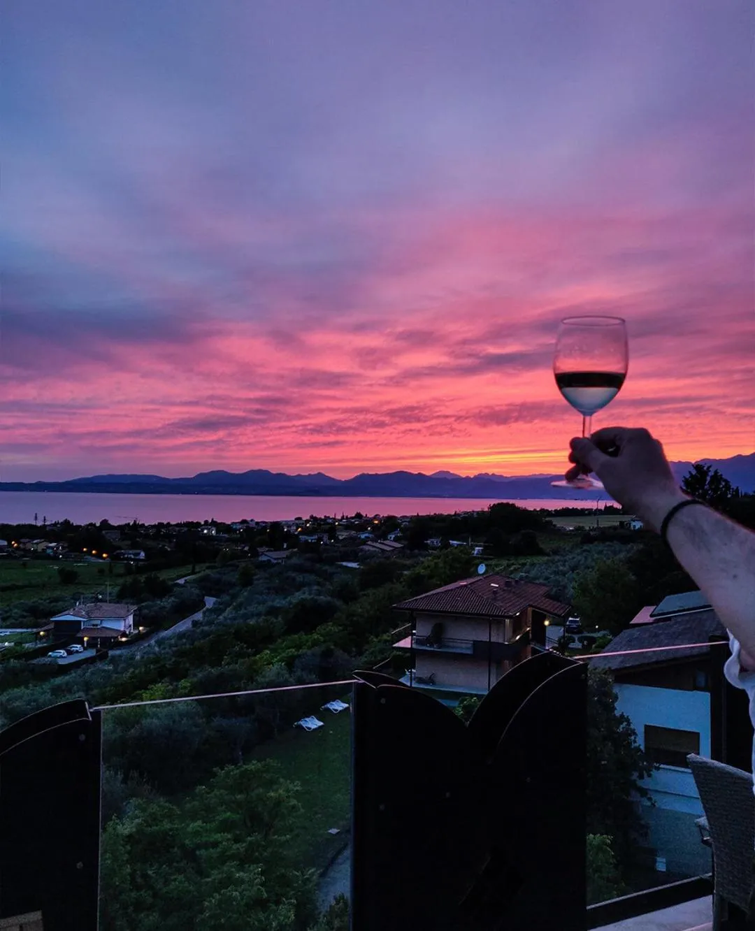 Sunset in Hotel Castello S. Antonio