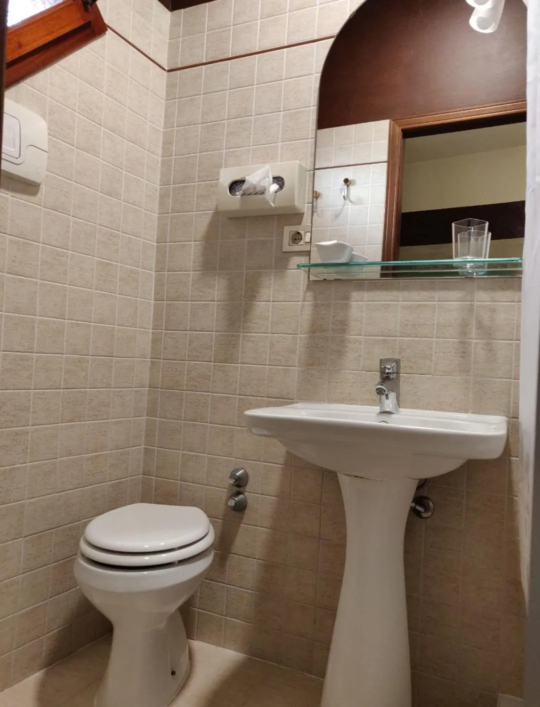 Toilet in Hotel Castello S. Antonio