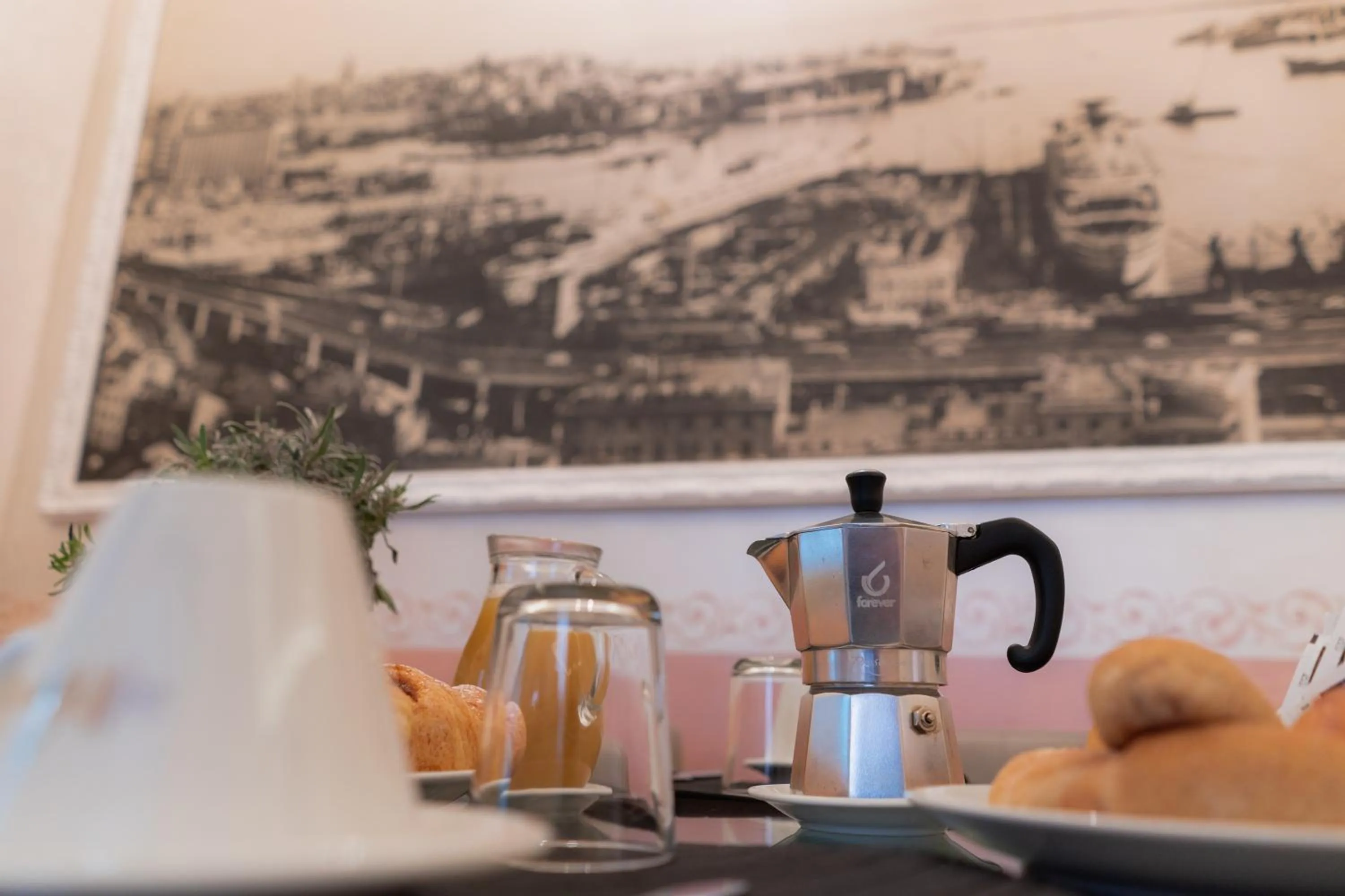 Coffee/tea facilities in B&B Caterina