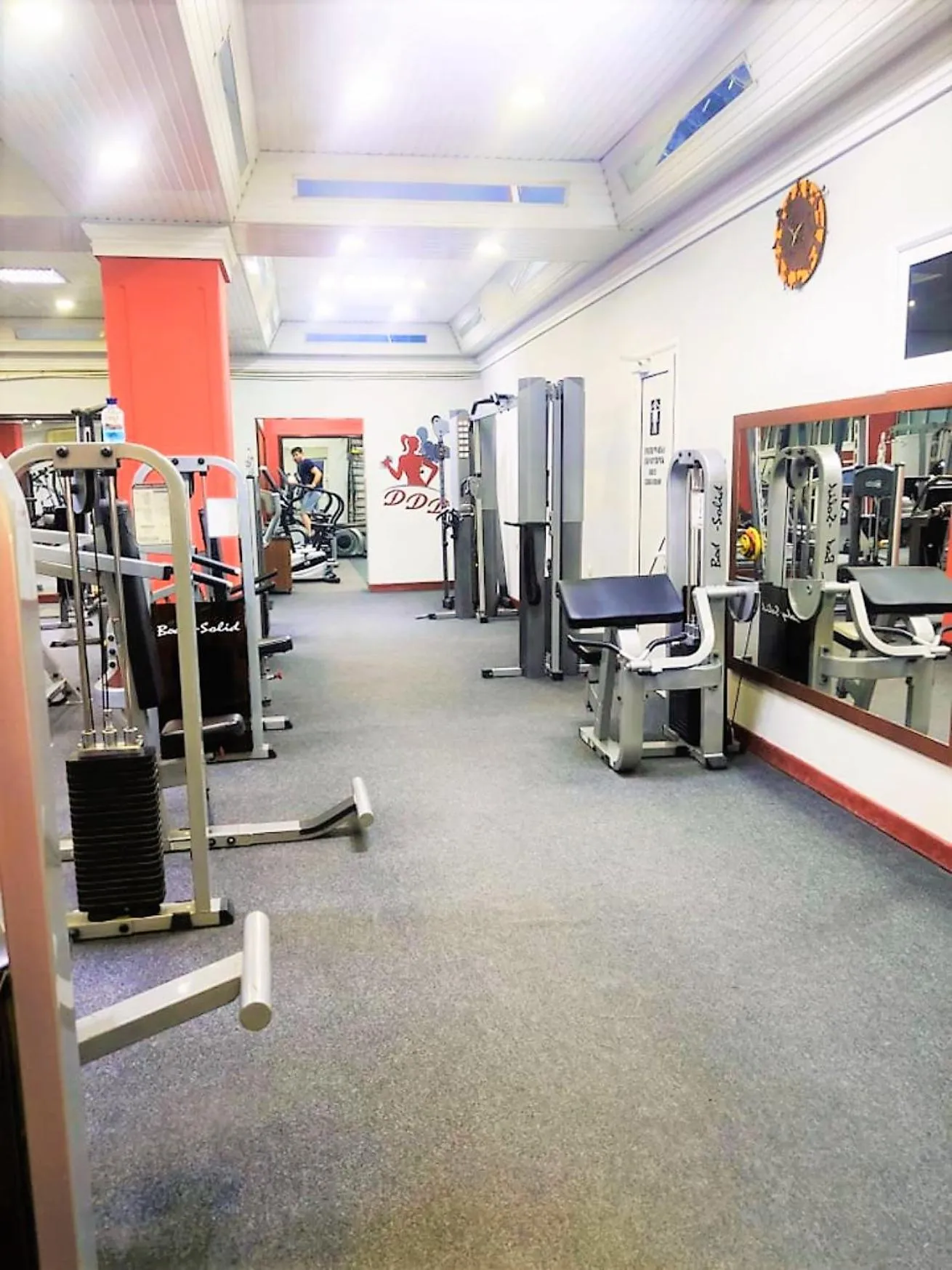 Fitness centre/facilities in DDD Hotel