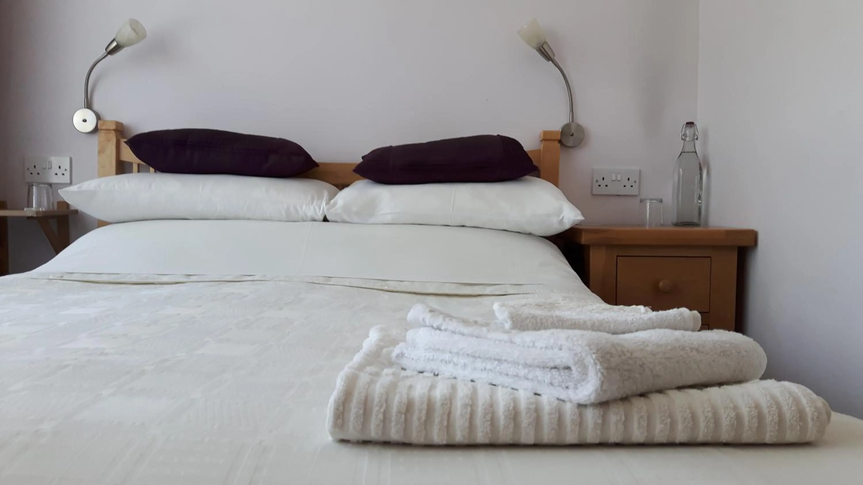 Bed in The Stone House B&B