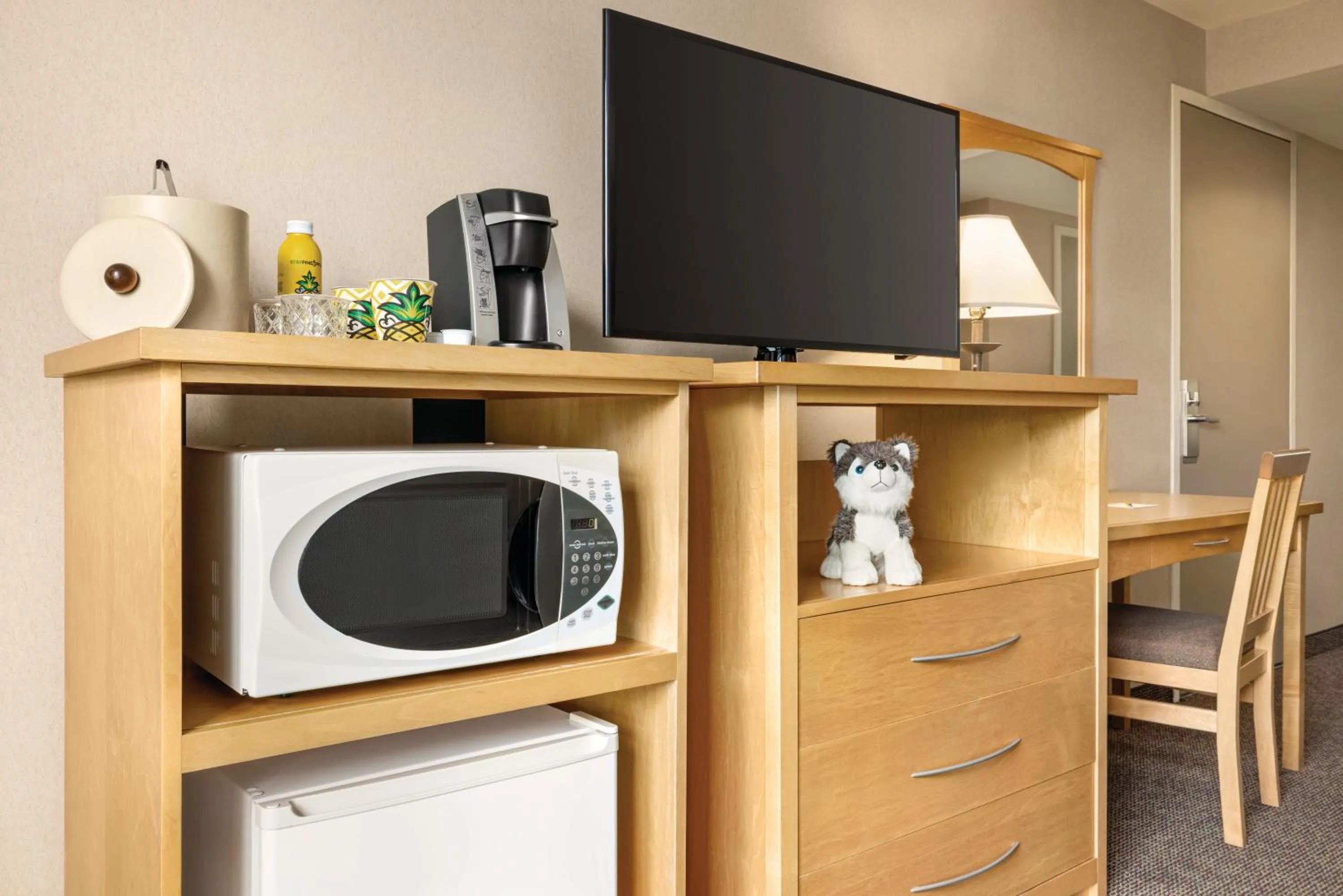 TV and multimedia in Staypineapple, University Inn, University District Seattle